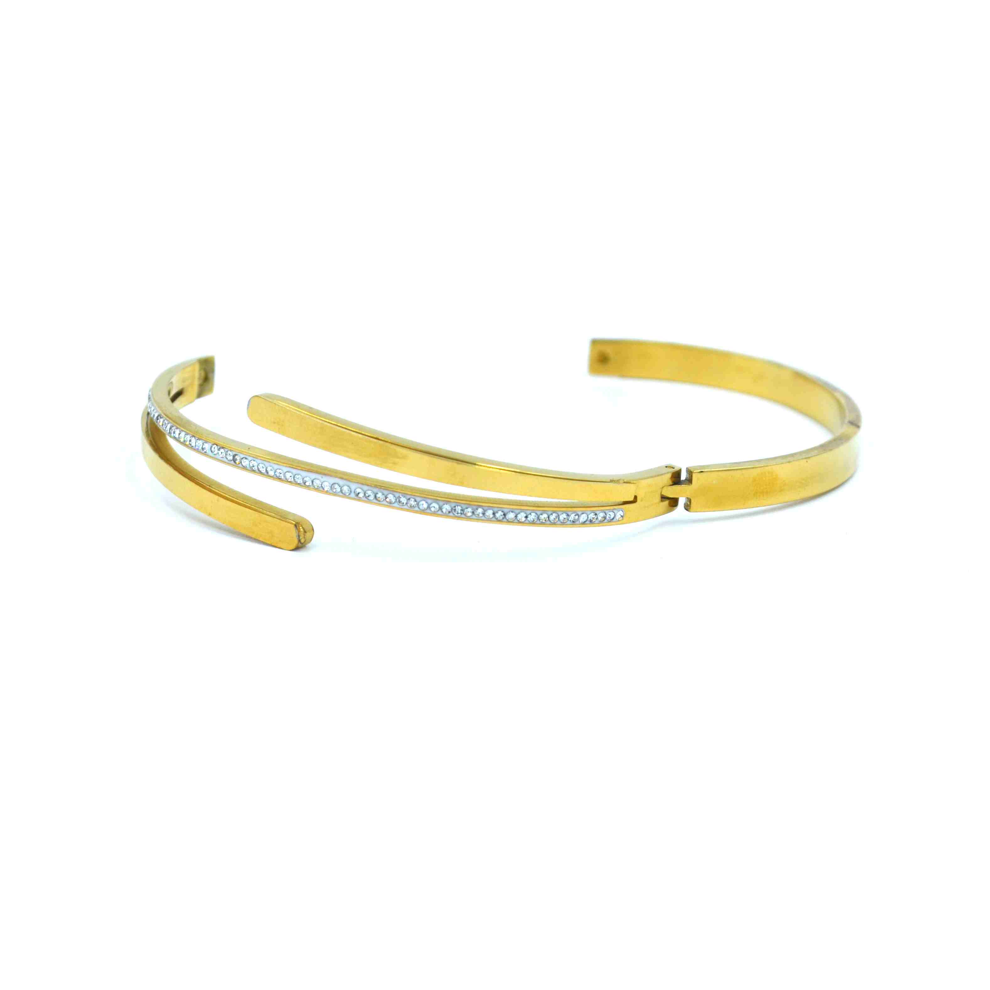 The Nila Gold Plated Adjustable Bracelet