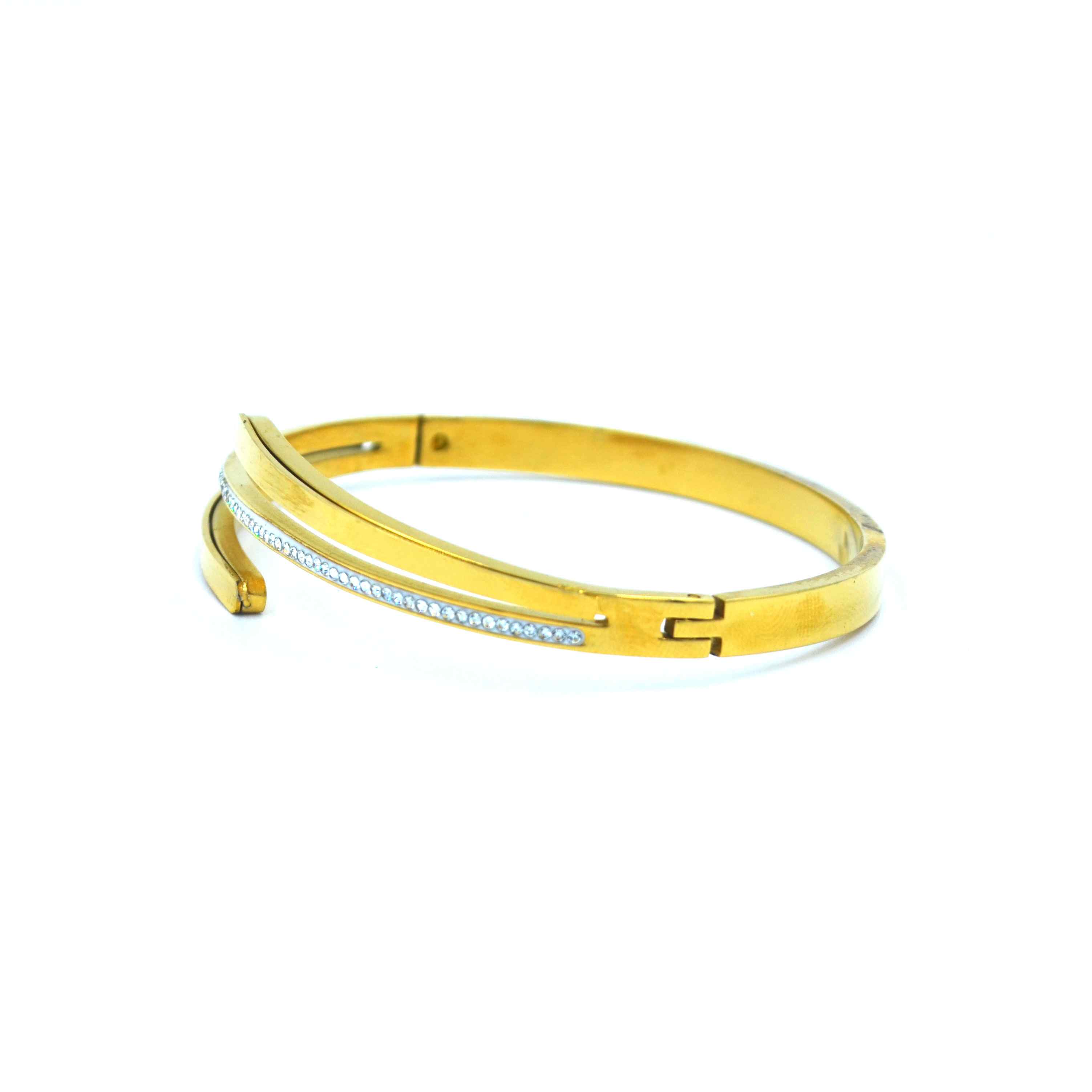 The Nila Gold Plated Adjustable Bracelet