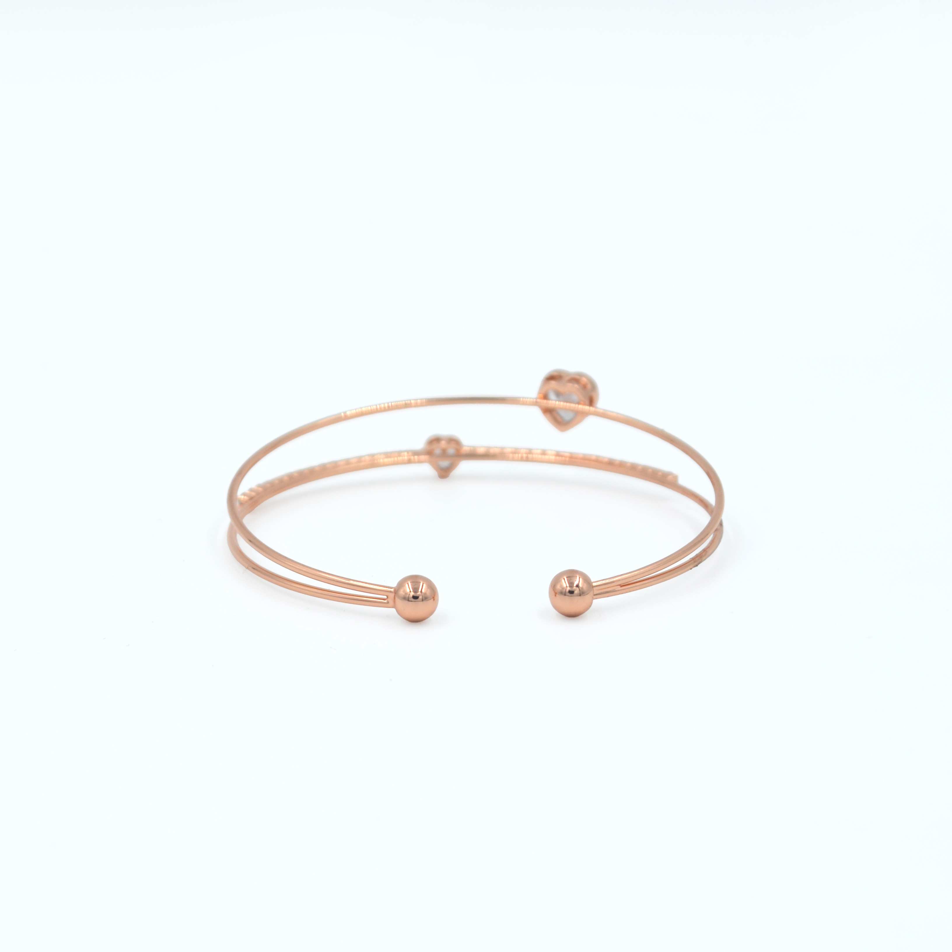 The Nila Rose Gold Fashion Bracelet