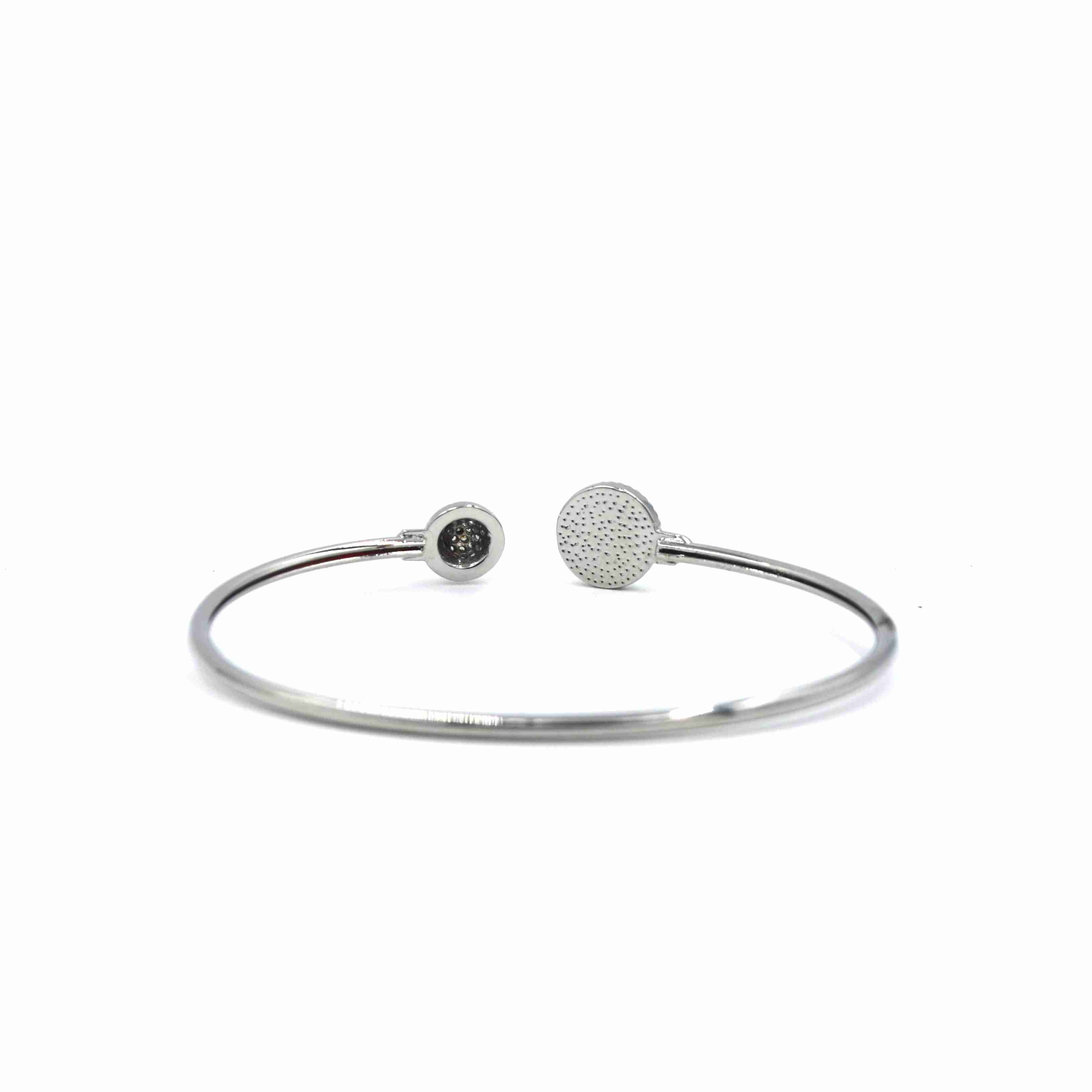 The Nila Sliver Plated Designer Bracelet