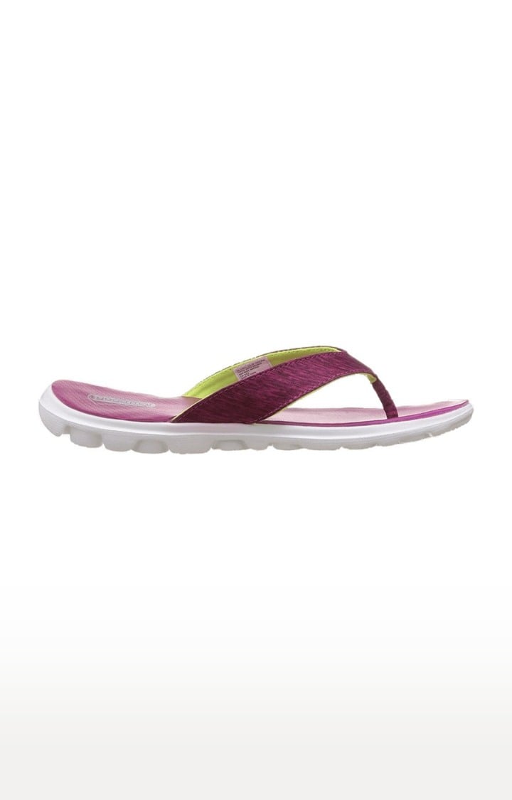 Skechers Women s On The Go Flow Pink Slippers 13631 PNK