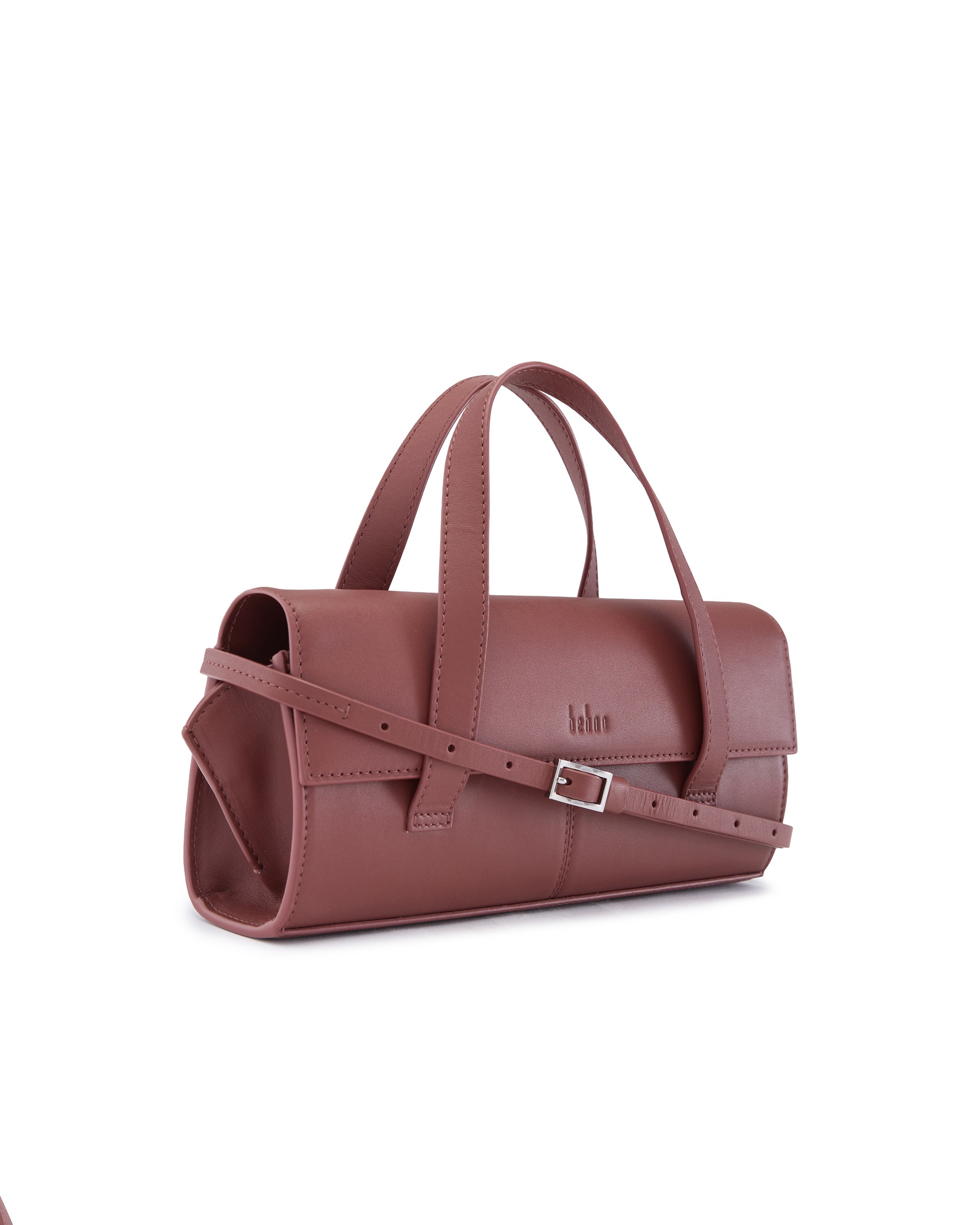 Michelle Mini Crossbody Nappa Brick