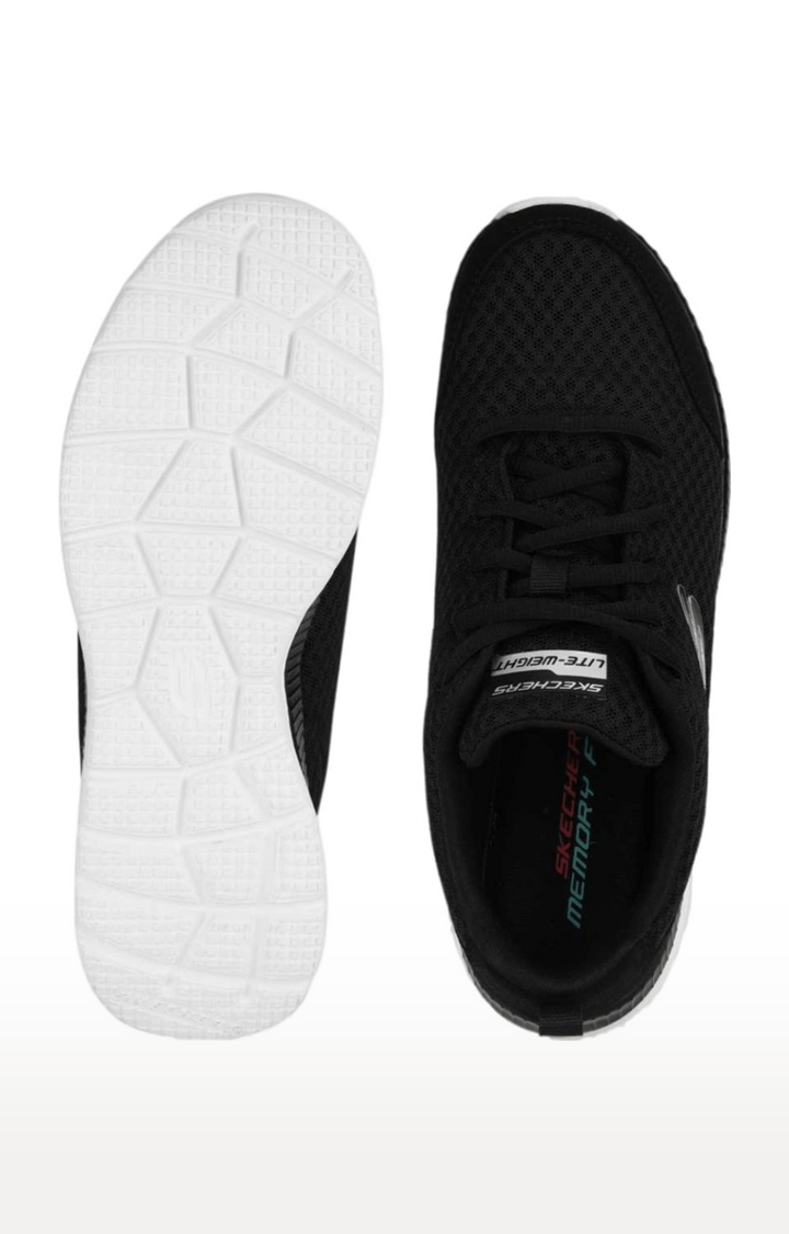 Skechers Women's Bountiful-be Kind Black/White Sports Shoe_149219-BKW