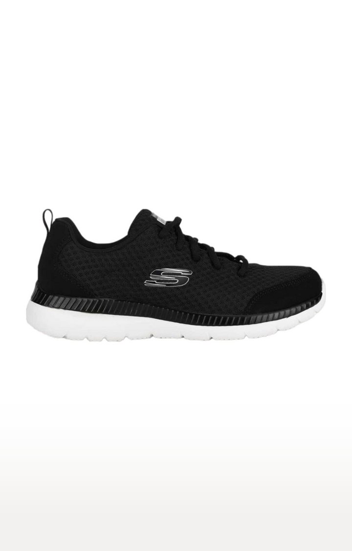 Skechers Women's Bountiful-be Kind Black/White Sports Shoe_149219-BKW