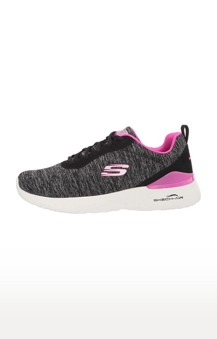 Skechers | Skechers Women's Skech-AIR Dynamight-Paradise Black/HOT Sports Shoe_149344-BKHP 2
