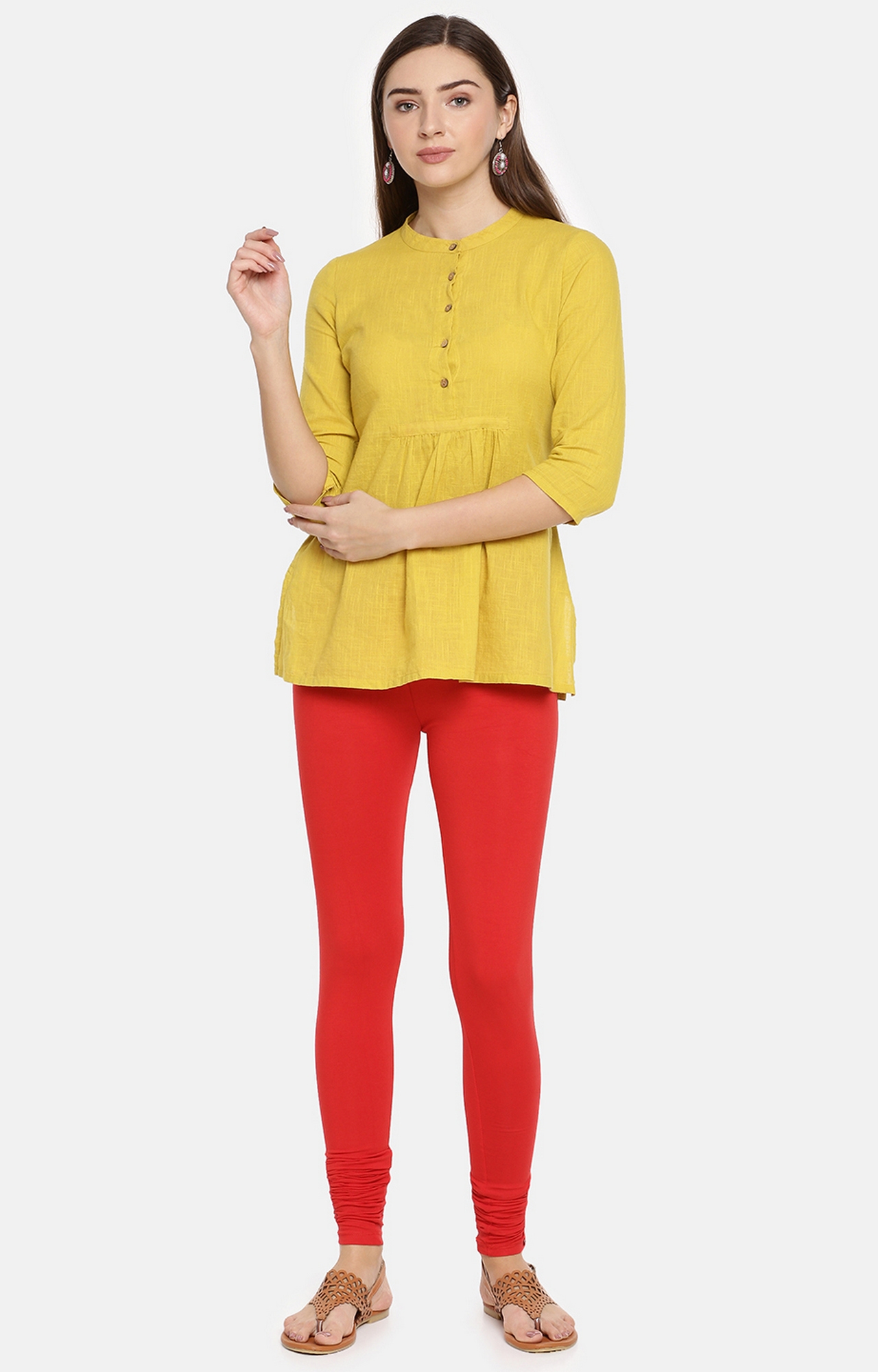Yellow Anarkali Pant Red Dupatta Set | Dress indian style, Indian designer  outfits, Kurta designs women