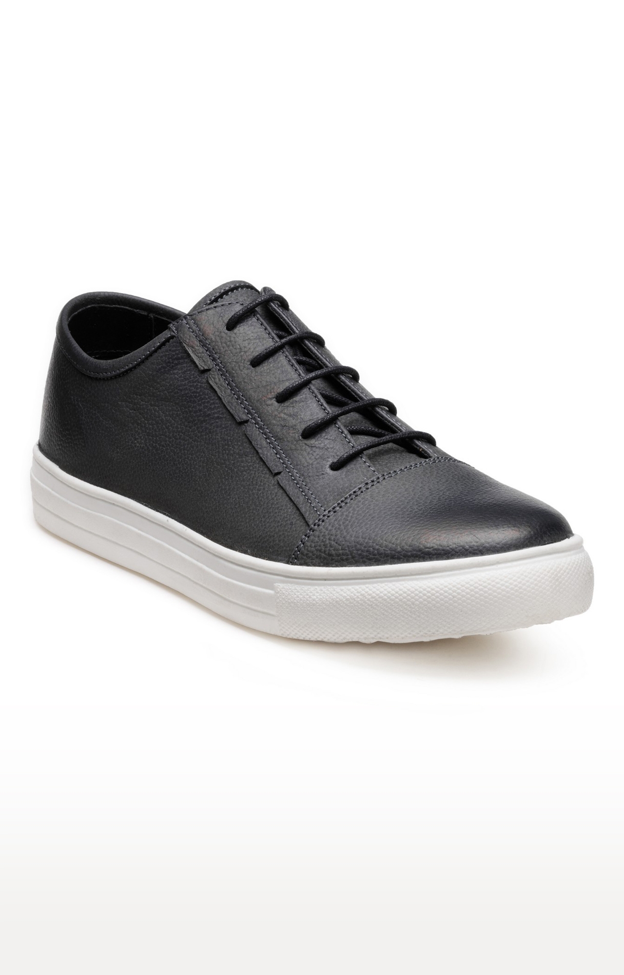 FRANCO LEONE | Franco Leone Charcoal Leather Sneakers 0