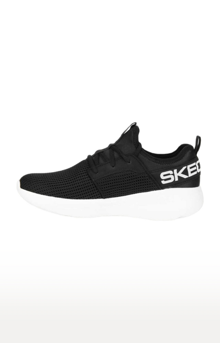 Skechers | Skechers Girl's Go Run Fast-Valor Black/White Track and Field Shoes_15103-BKW 1