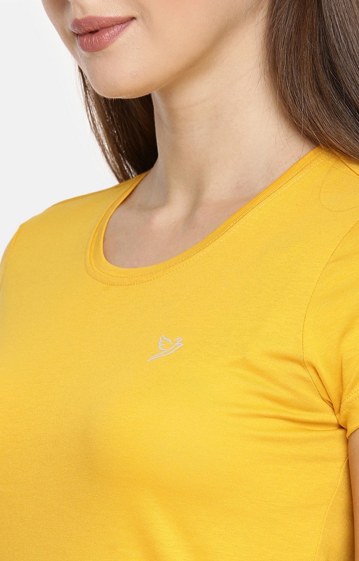 Twin Birds | Yellow and Blue Solid T-Shirts (Combo Pack) 5