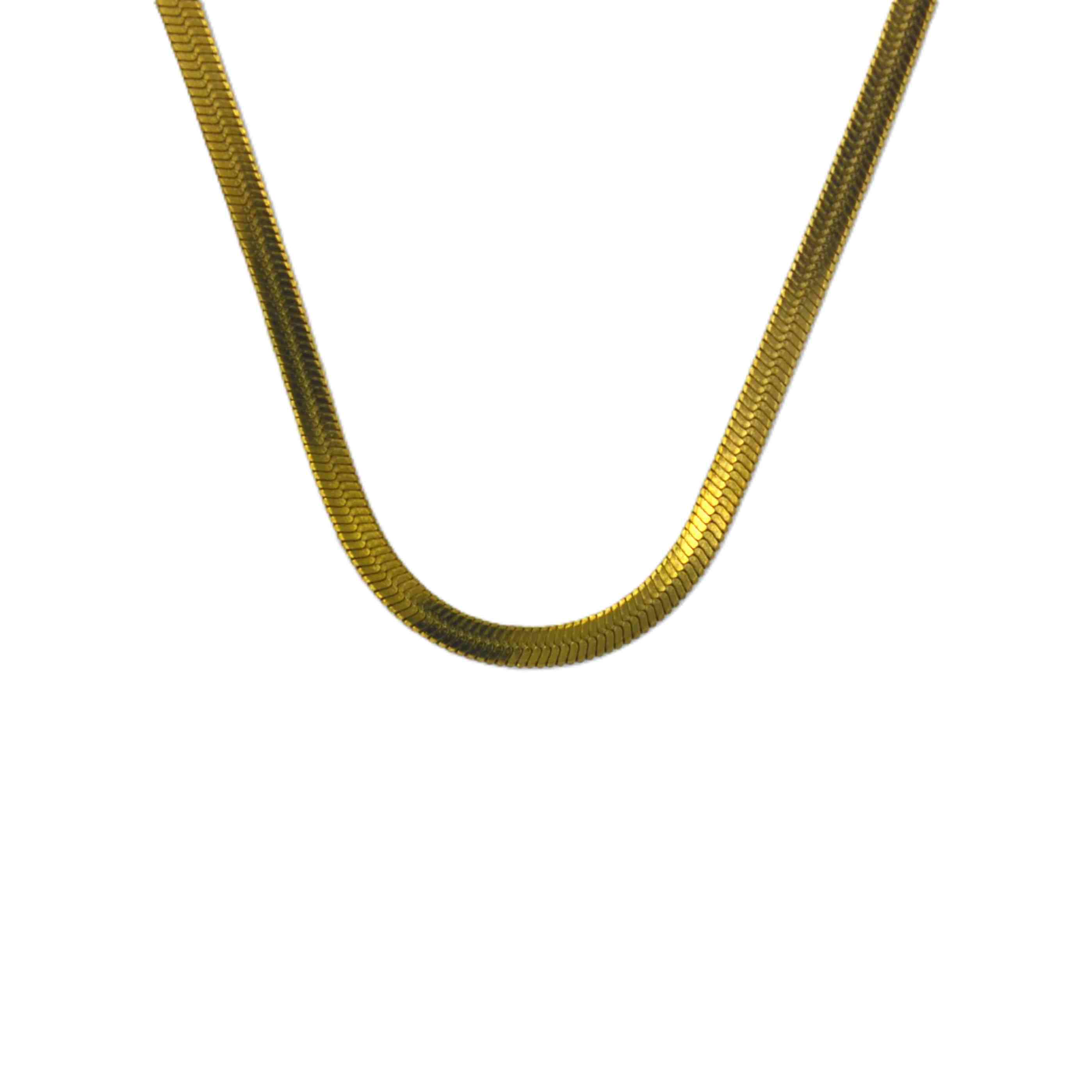 The Nila Gold Plated Layered Chain Necklace