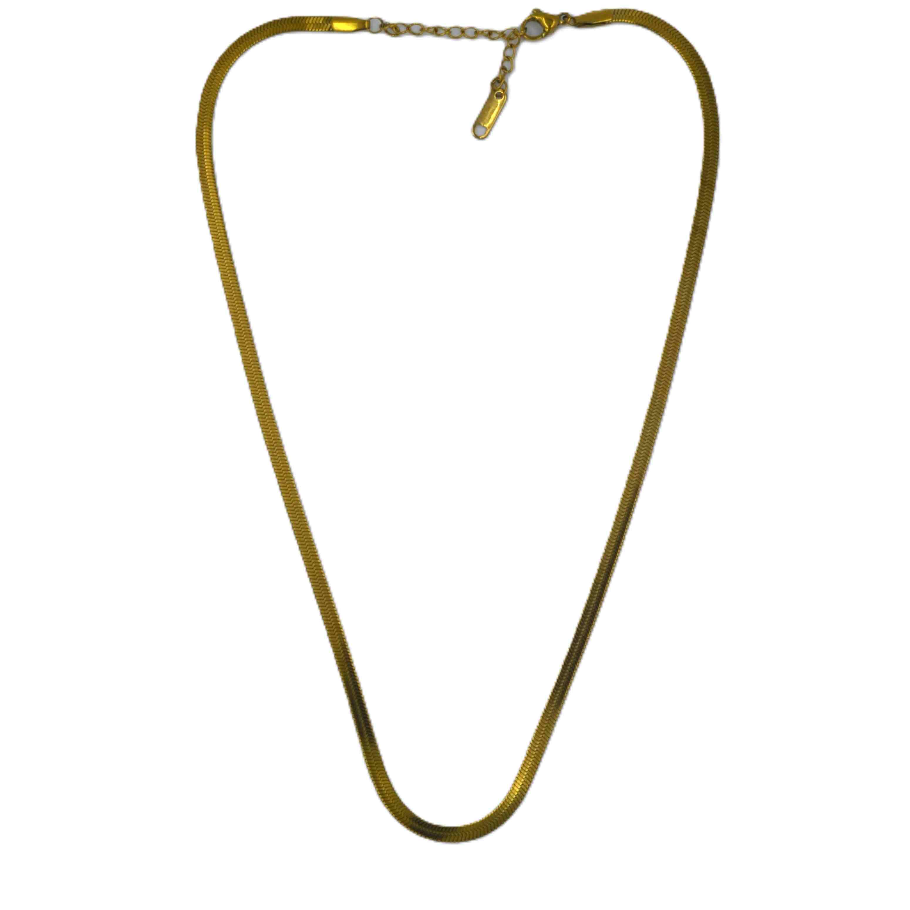 The Nila Gold Plated Layered Chain Necklace