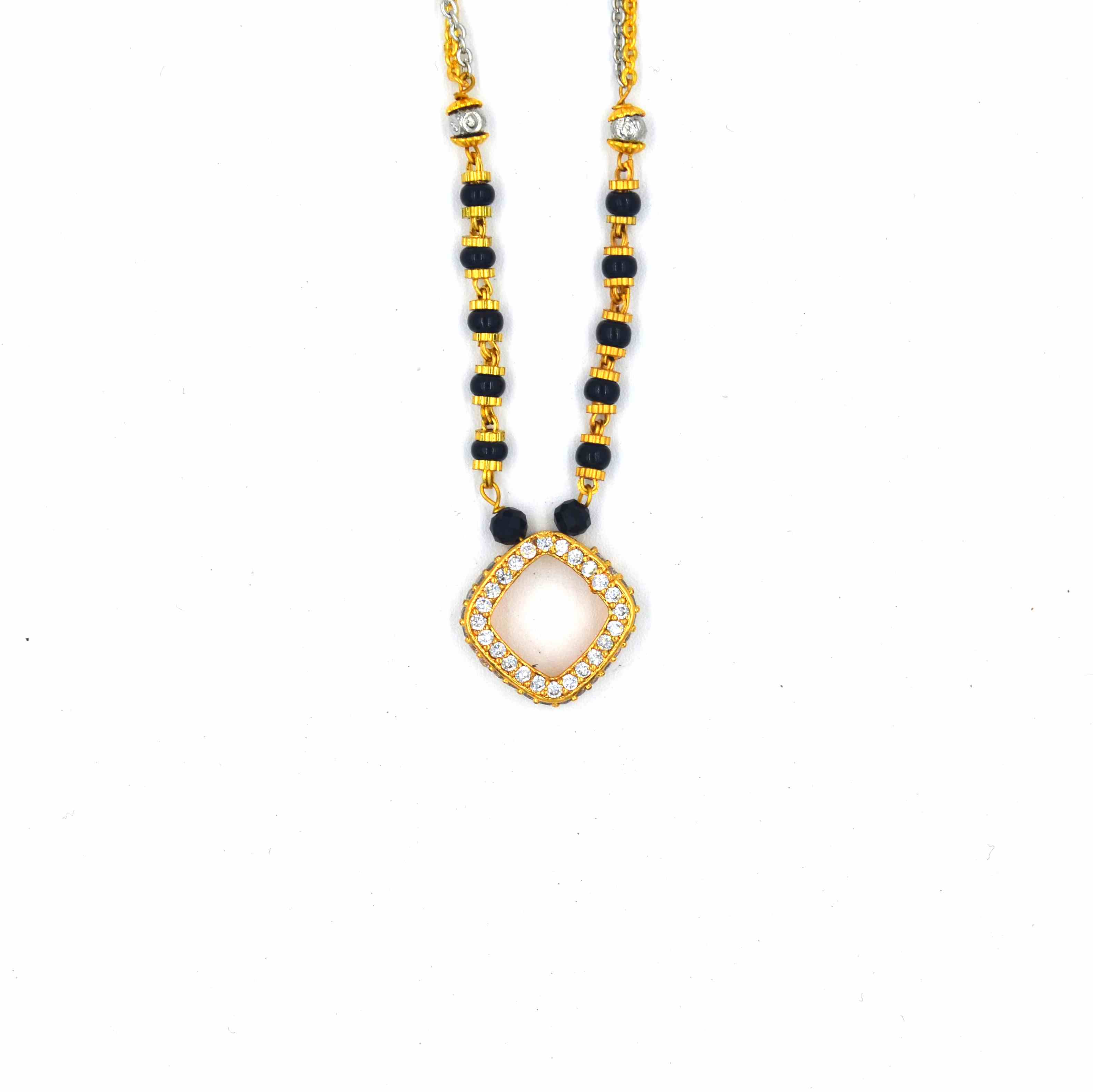 The Nila Gold Plated Mangalsutra chain