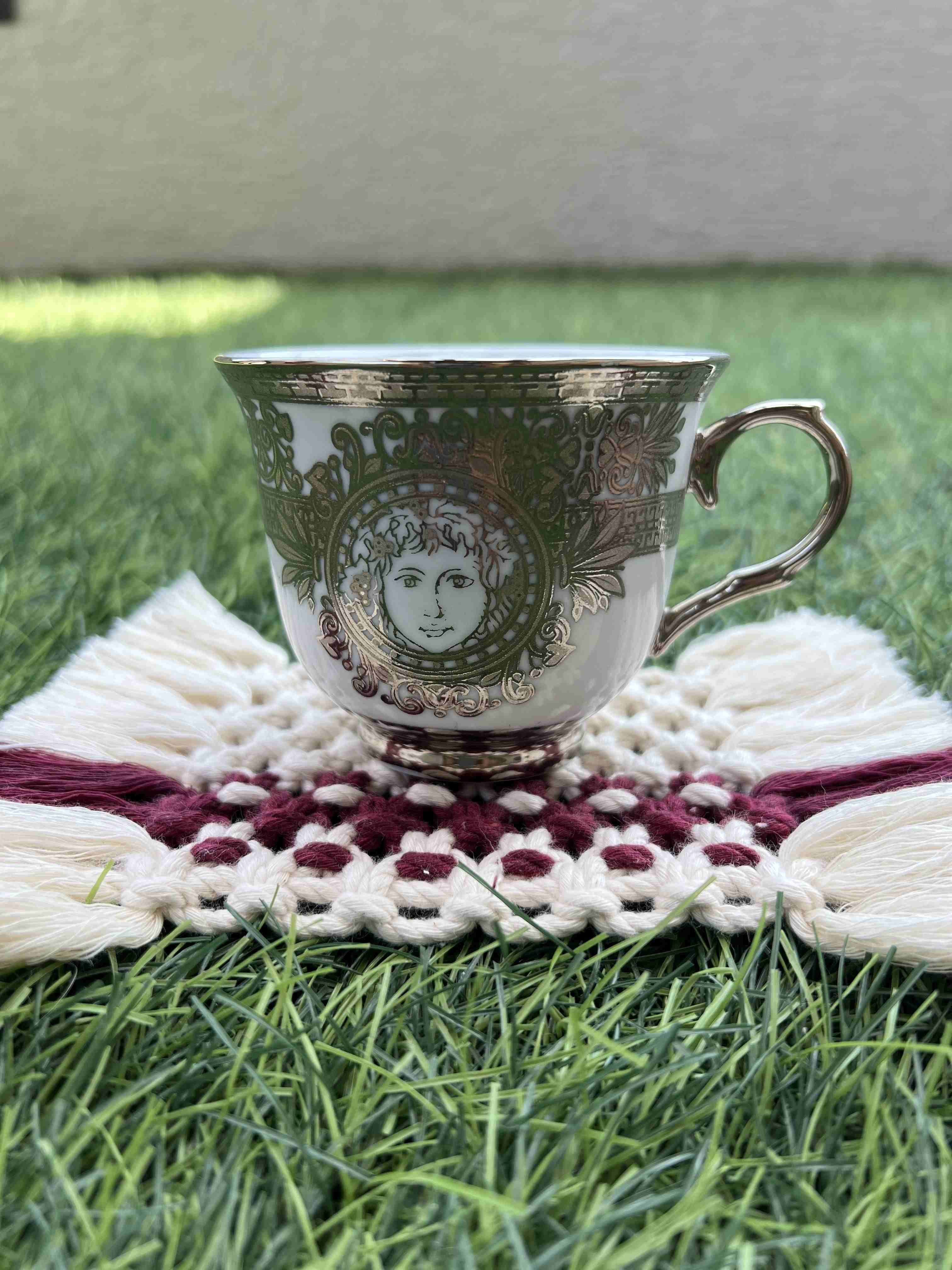 Macrame Square Coaster