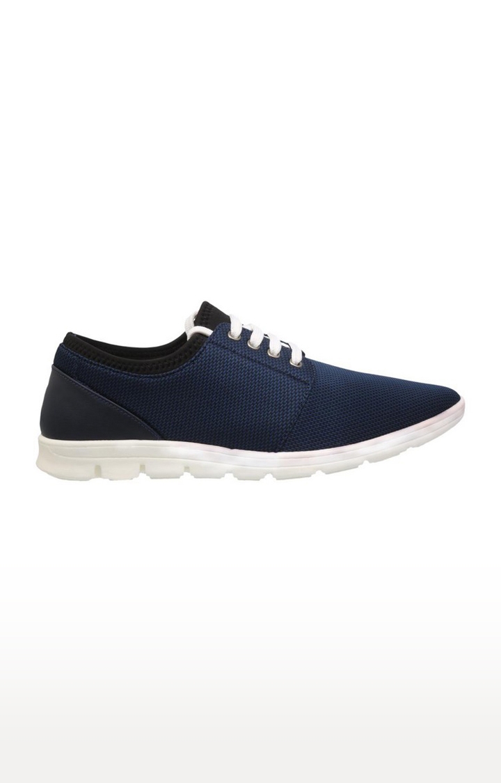 FRANCO LEONE | Franco Leone Blue Synthetic Men's Lace Up Sneakers 2
