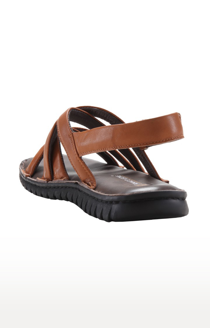 Buy Franco Leone Men's Leather Sandals Tan Online at Lowest Price Ever in  India | Check Reviews & Ratings - Shop The World