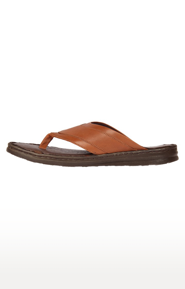 Buy Tan Flip Flop & Slippers for Men by FRANCO LEONE Online | Ajio.com
