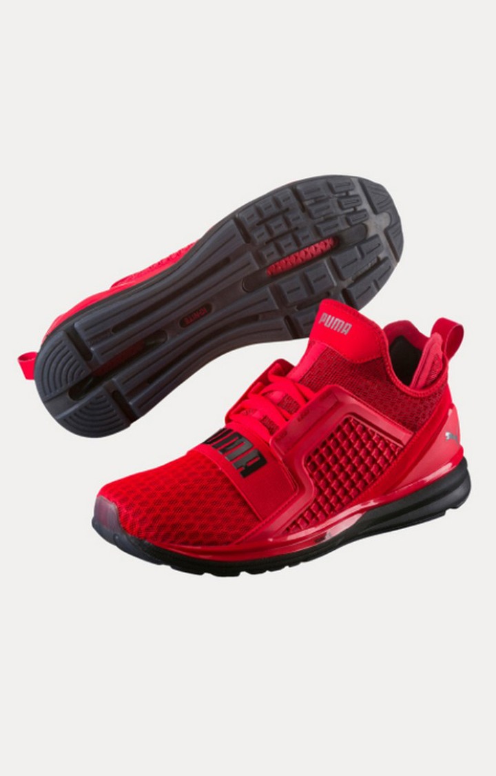 Red Limitless Nrgy Running Shoes Puma