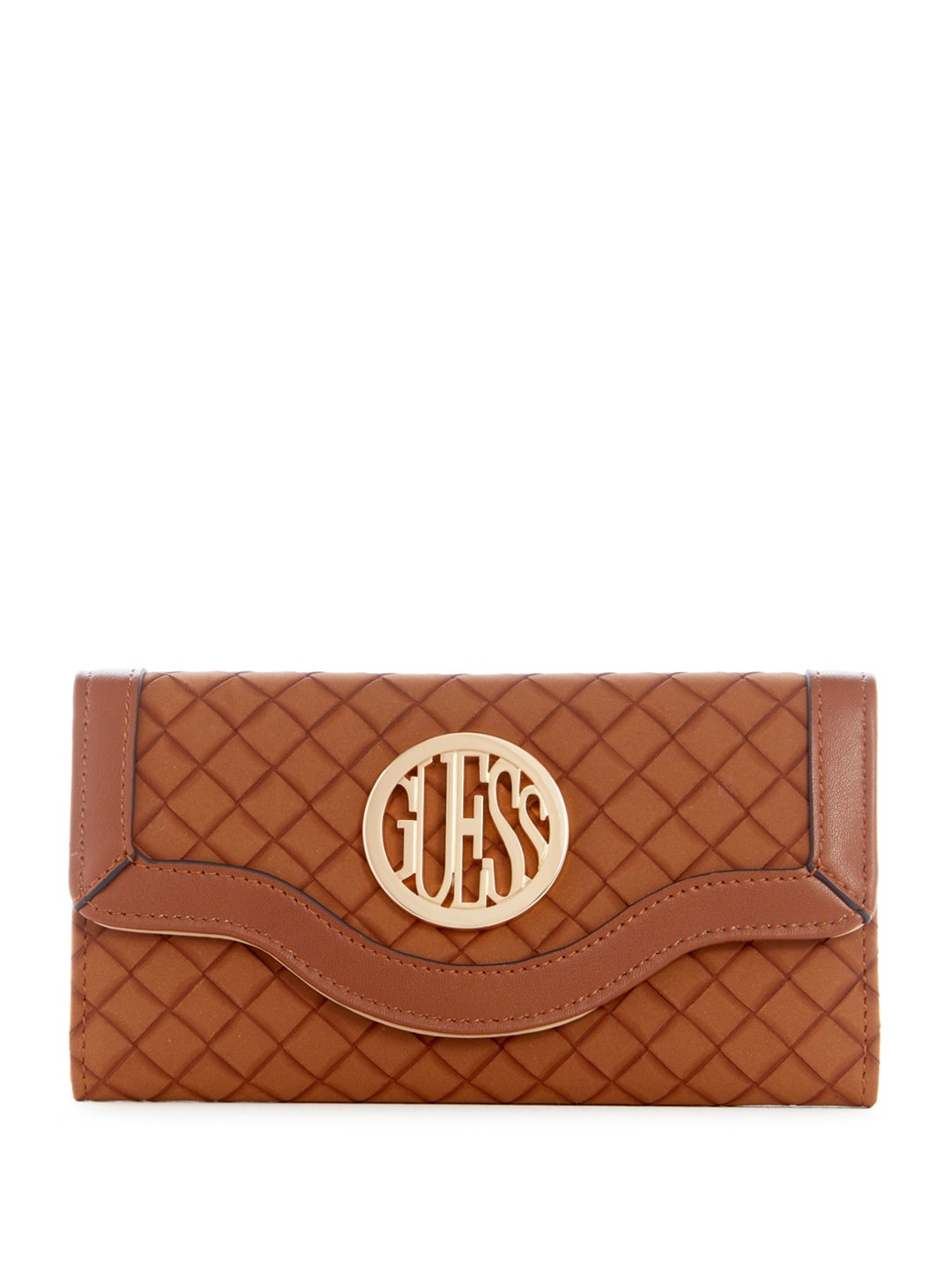 Brown Quilted Wilderson Wallet