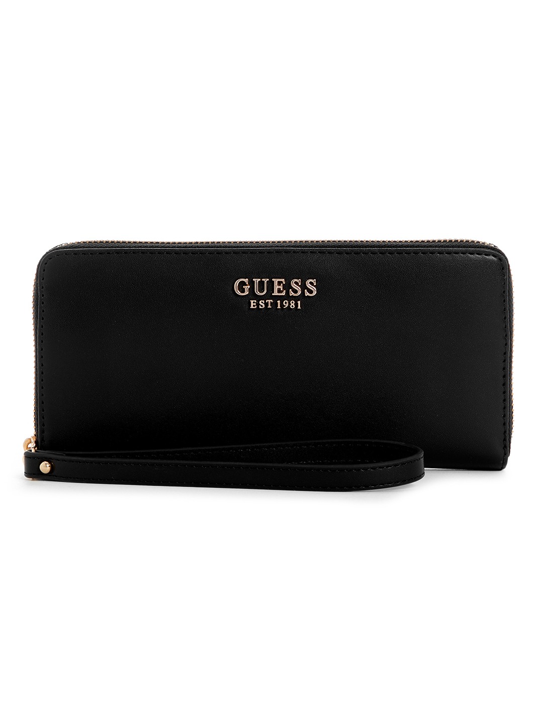 Guess Solid Laurel Large Zip Around Wallet