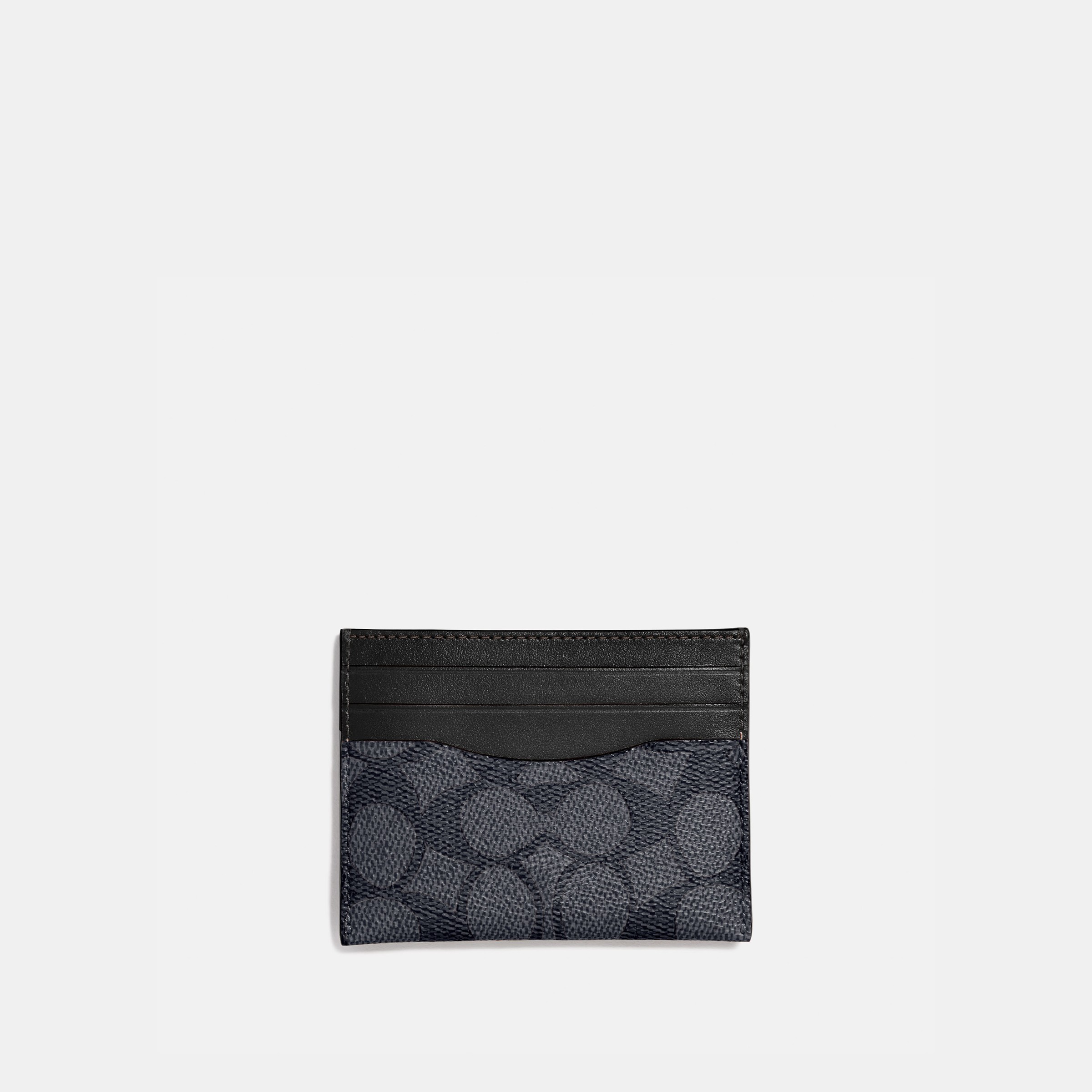 Flat Card Case in Signature