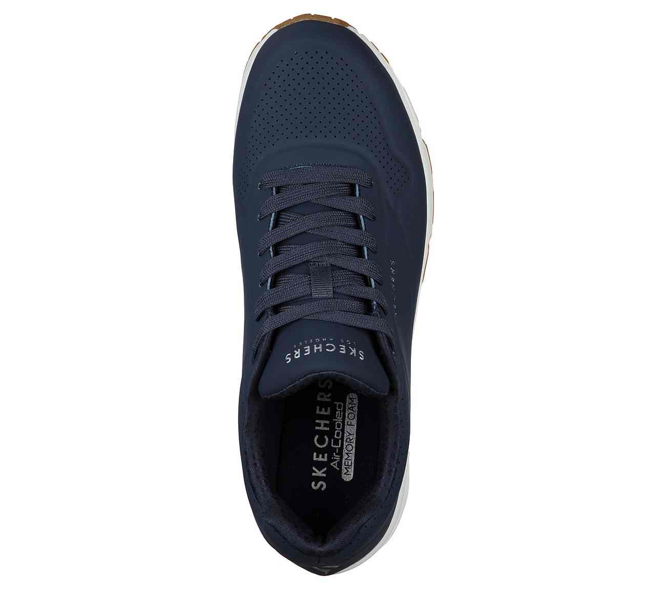 Skechers Navy Men Uno-Stand On Air Running Shoes