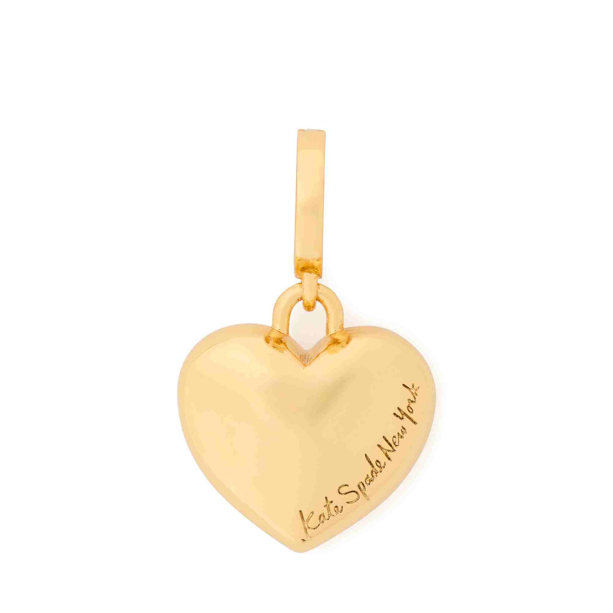 One In A Million Metal Heart Charm