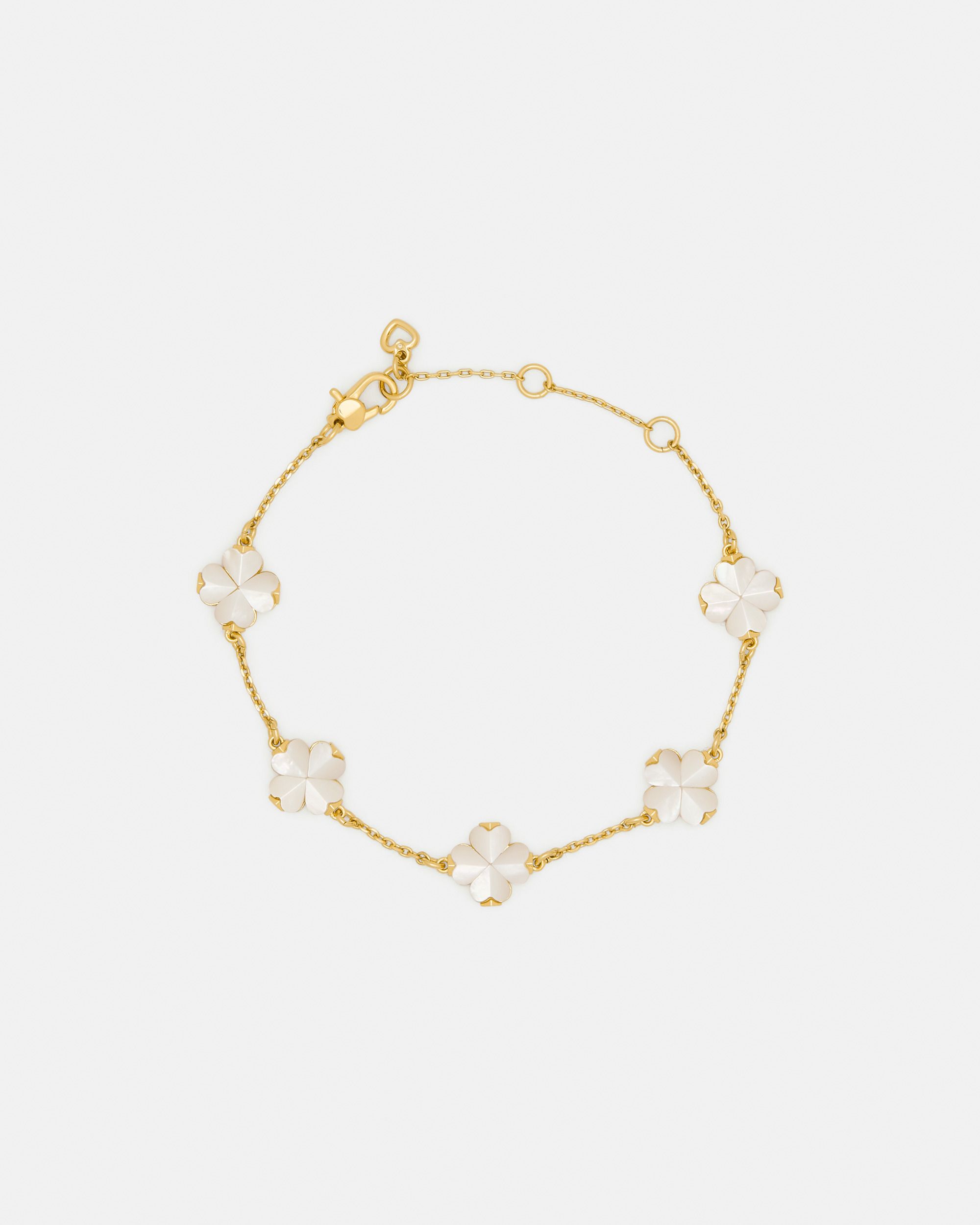 Spade Flower Scatter Bracelet