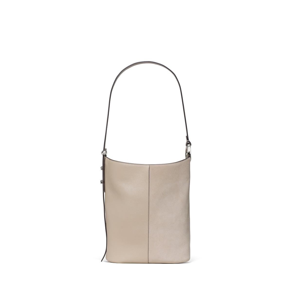 Halo Suede Bucket Bag