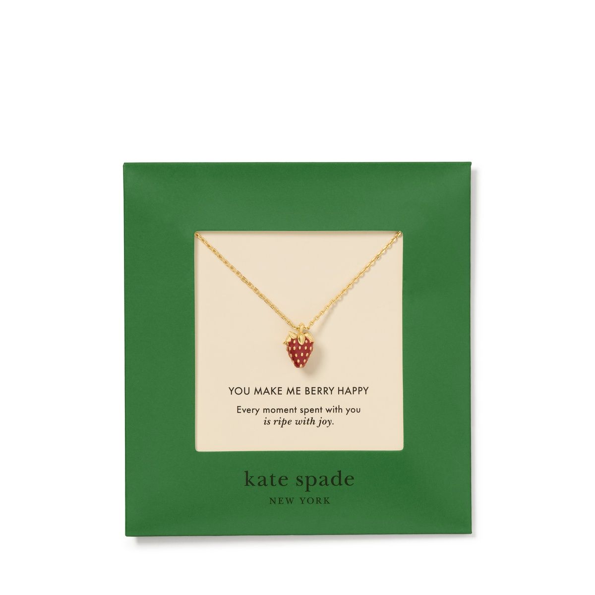 Gifting You Make Me Berry Happy Pendant