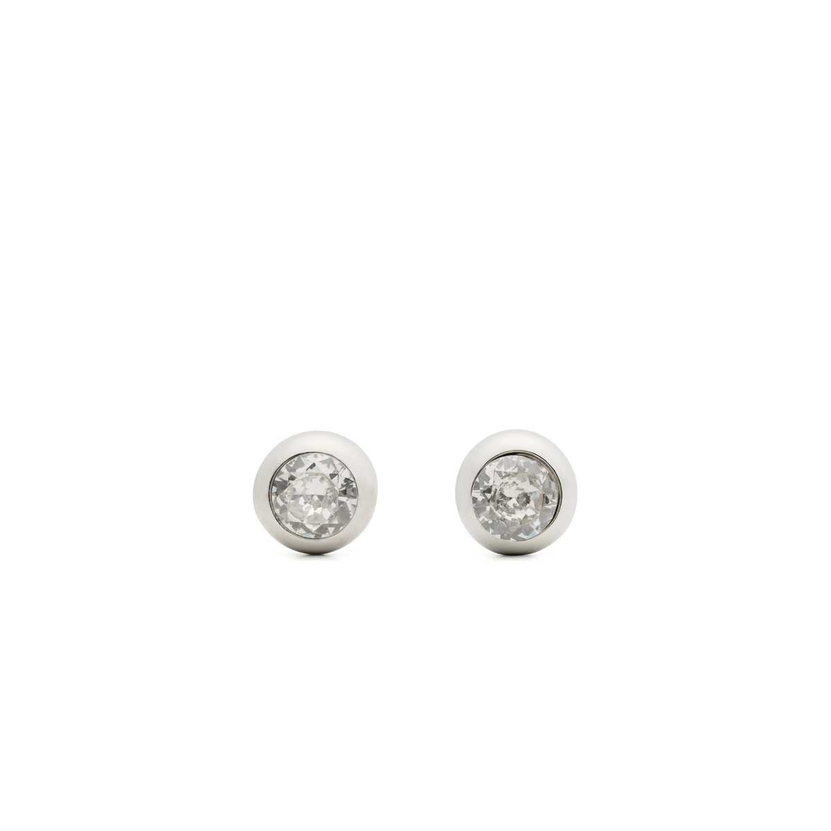 Round Stud Earrings