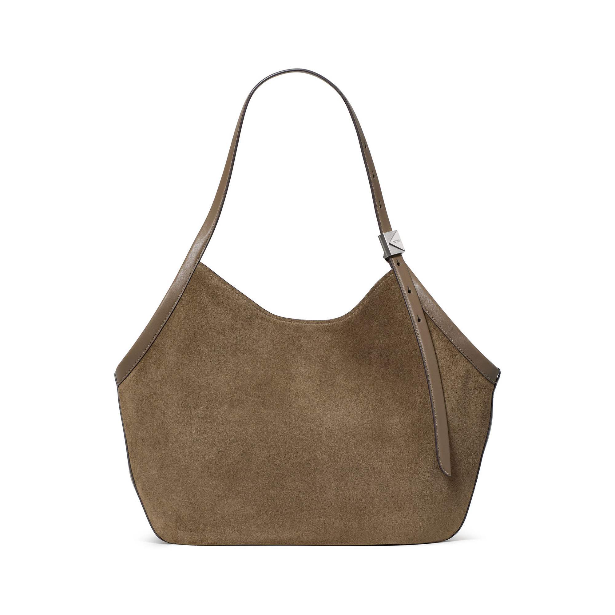 Deco Suede Tulip Tote