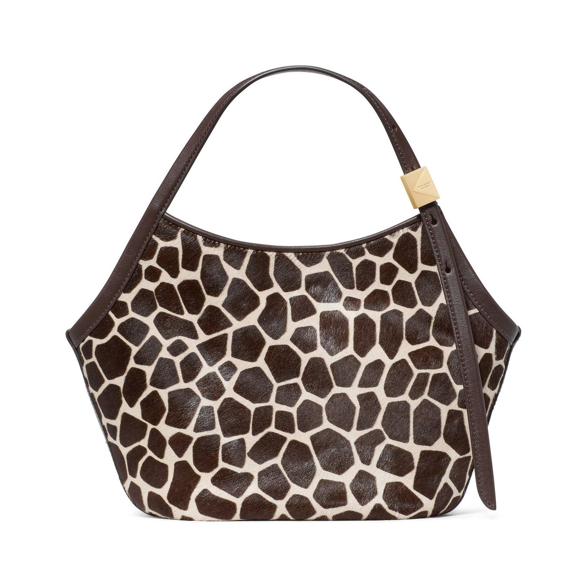 Deco Giraffe Haircalf Small Tulip Tote Bag