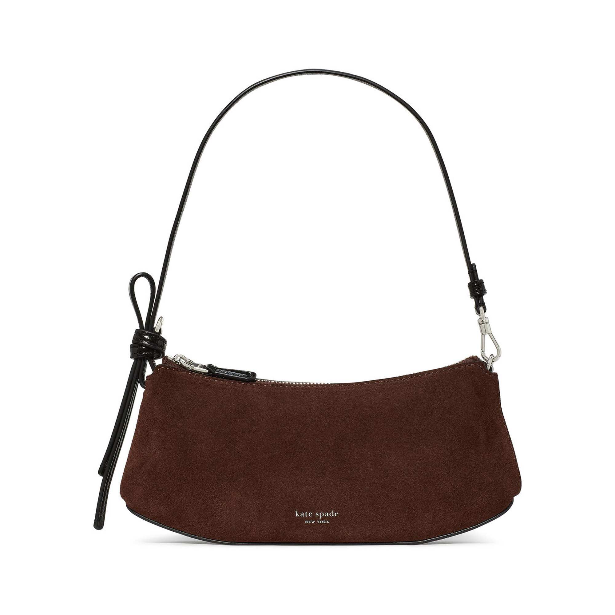 Loop Suede And Shiny Leather Mini Bag