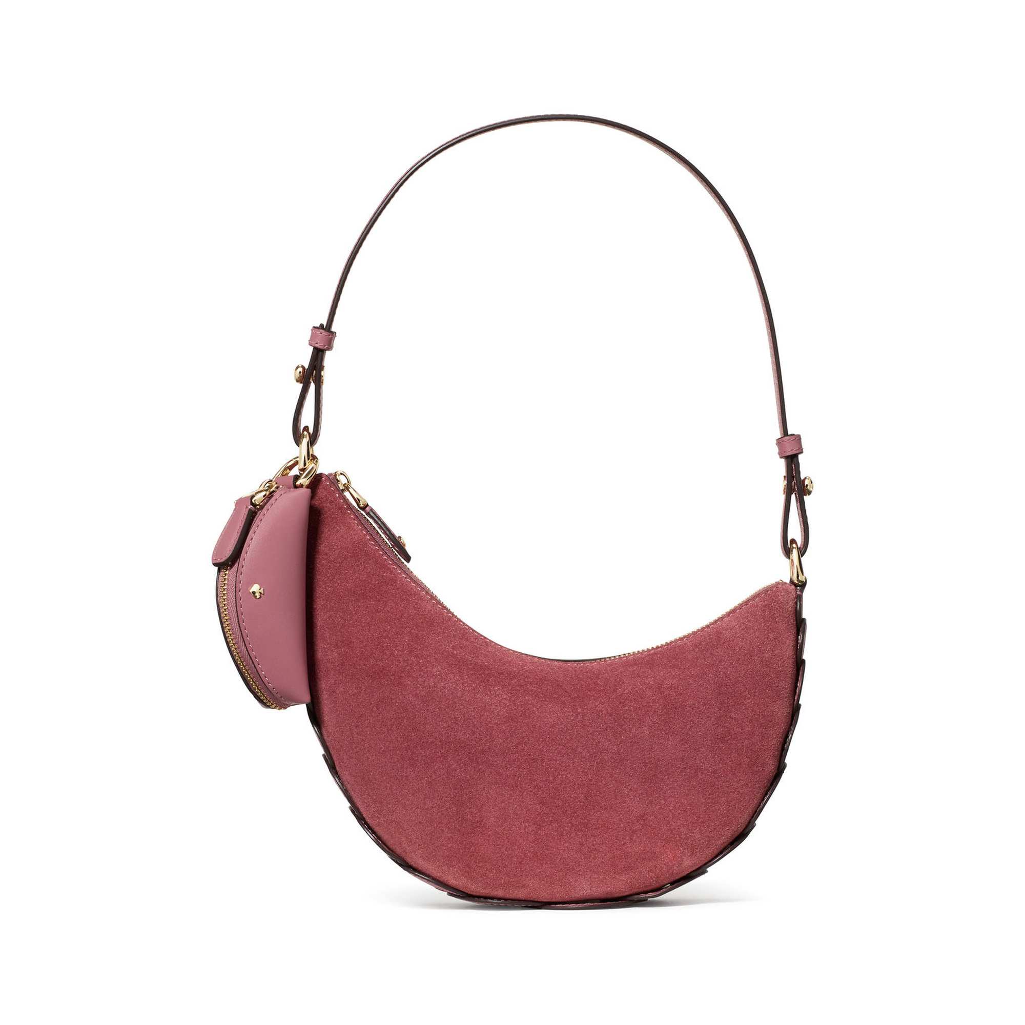 Duo Dot Suede Mini Shoulder Bag
