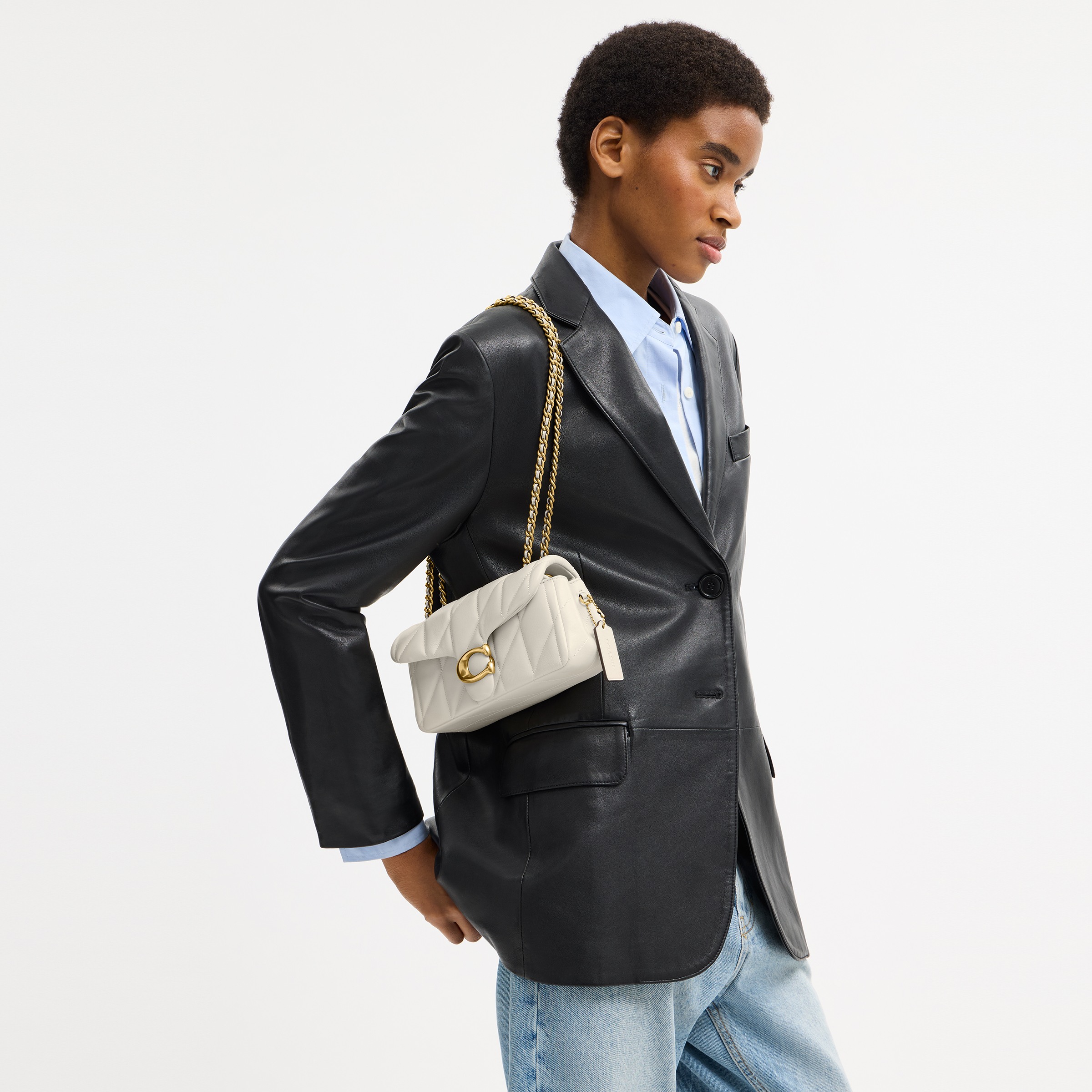 Tabby Shoulder Bag 20 With Pillow Quilting