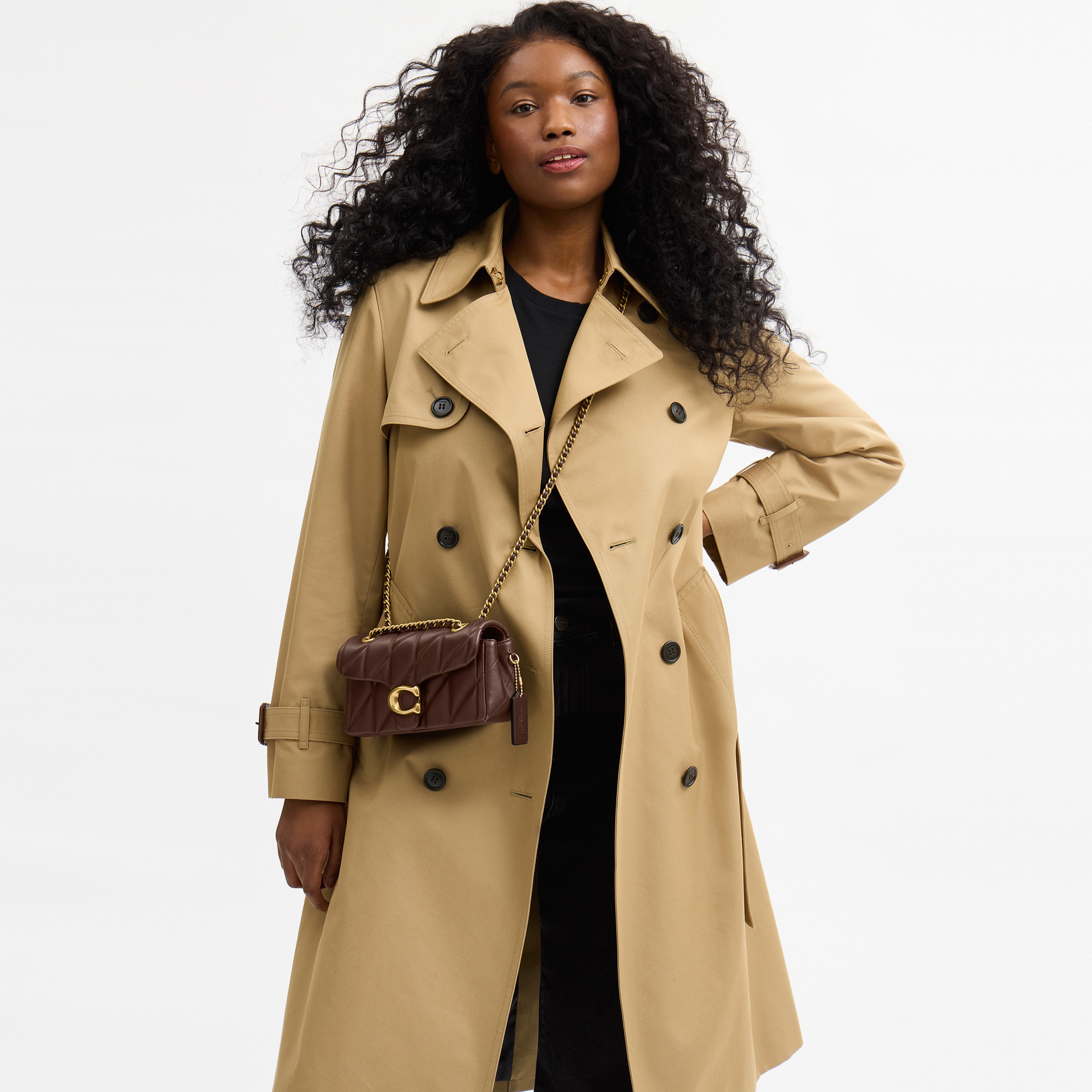 Tabby Shoulder Bag 20 With Pillow Quilting