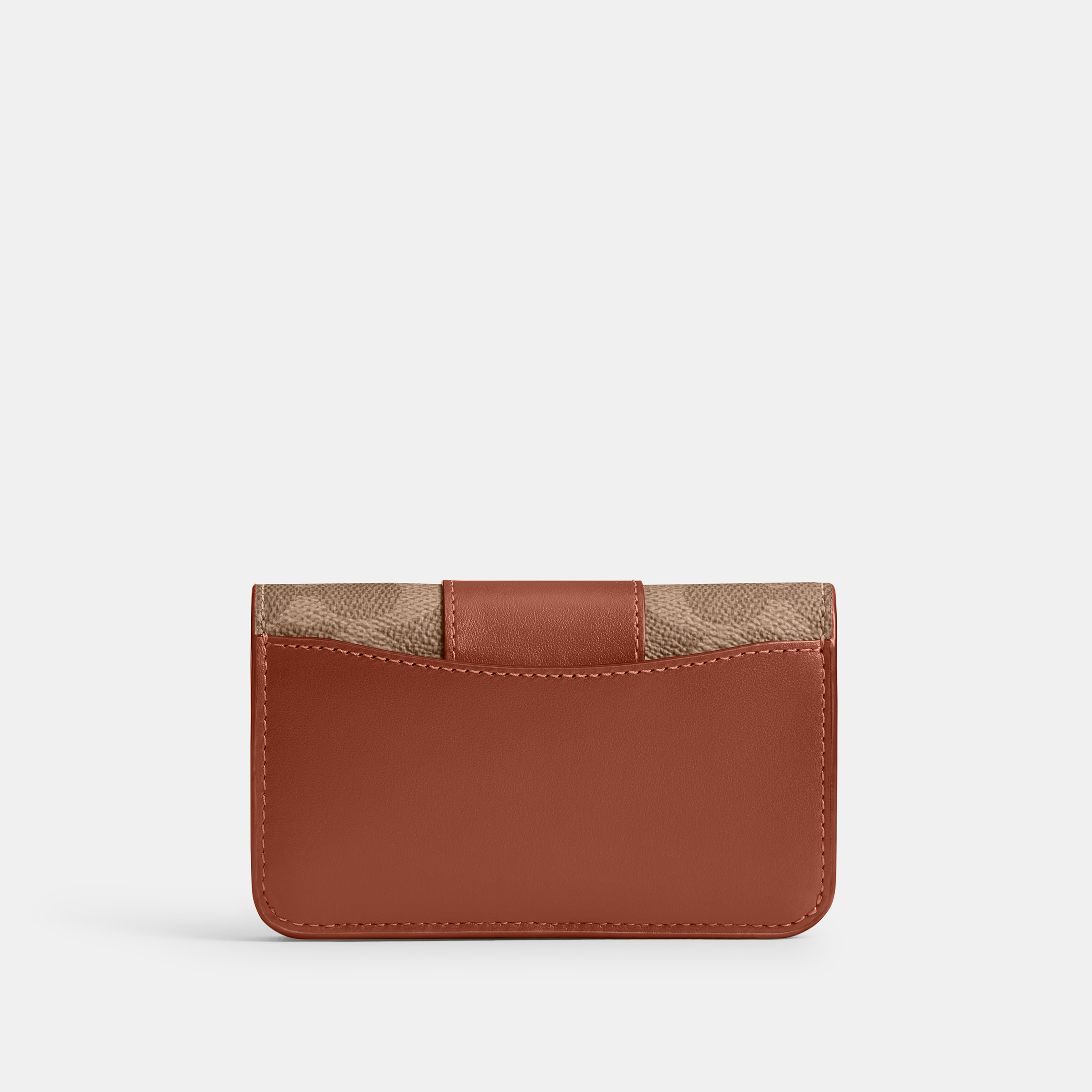 Essential Slim Card Case In Signature Canvas