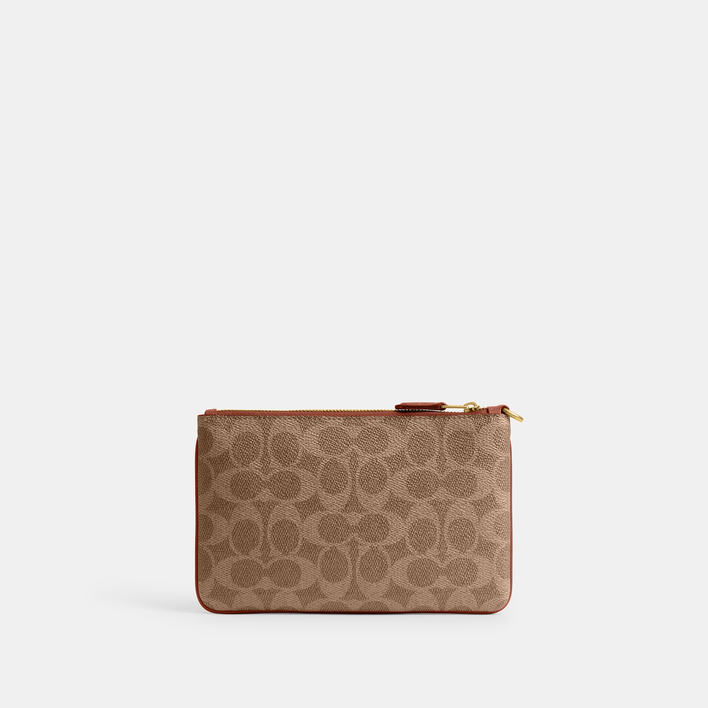 Essential Small Wristlet In Signature Canvas