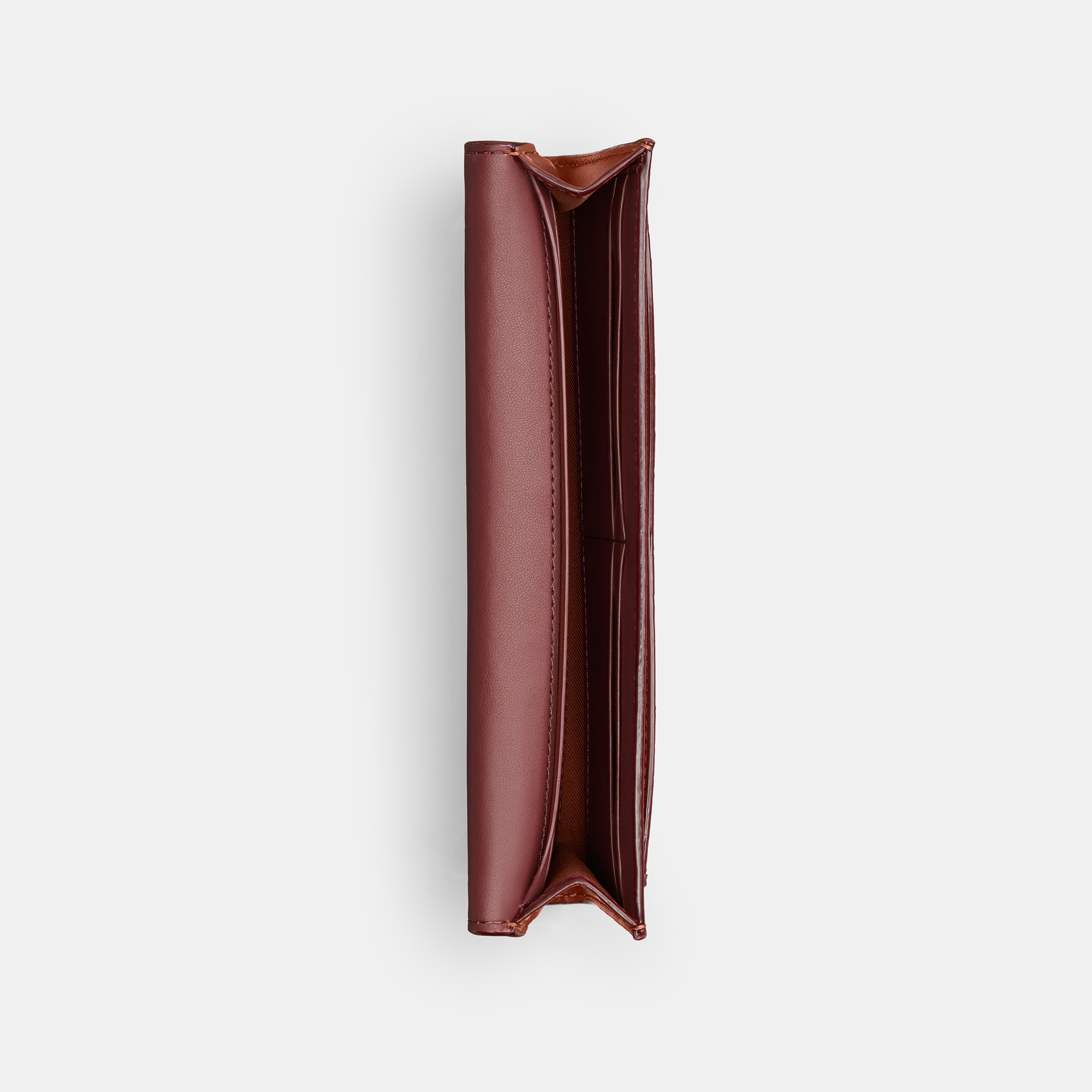 Mila Long Flap Wallet In Signature Canvas