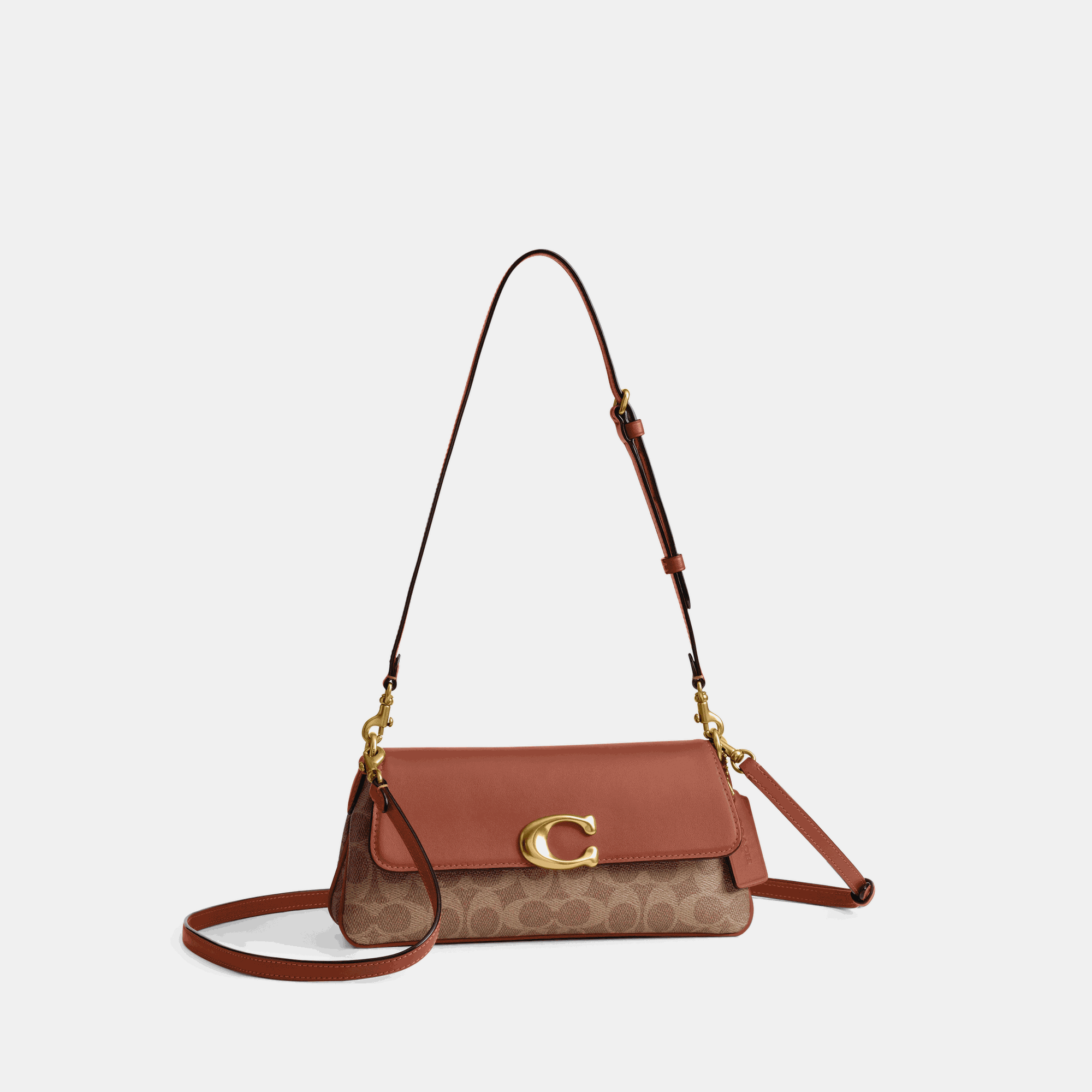 Jet Shoulder Bag In Signature Canvas