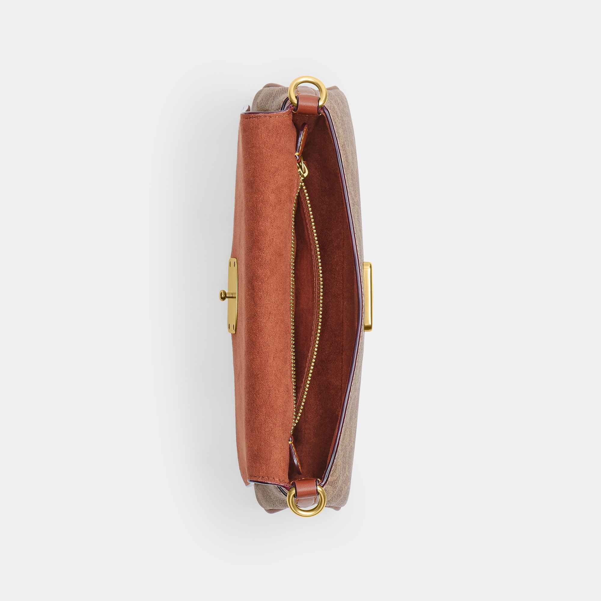 Jet Shoulder Bag In Signature Canvas