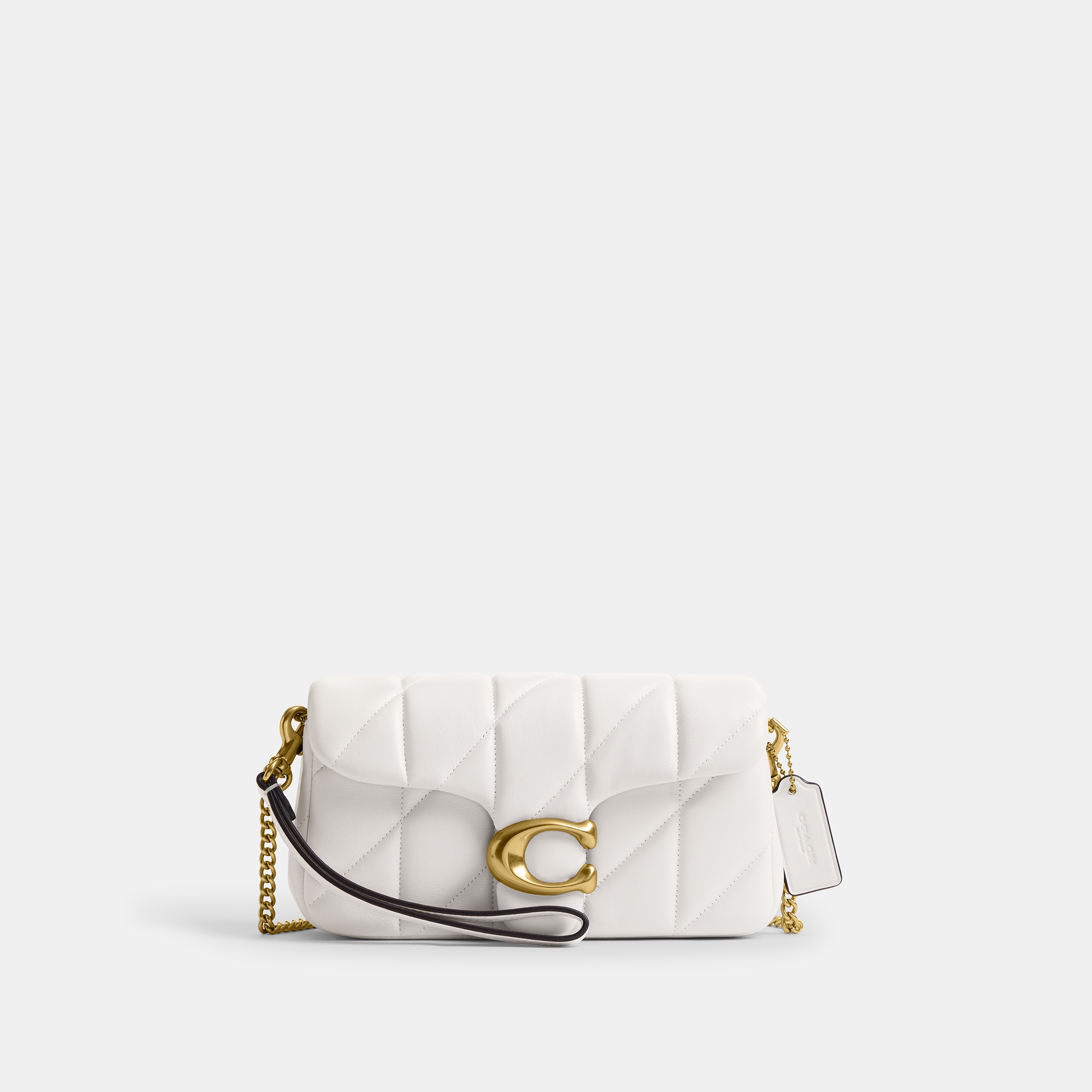 Tabby Chain Crossbody 19 with Quilting