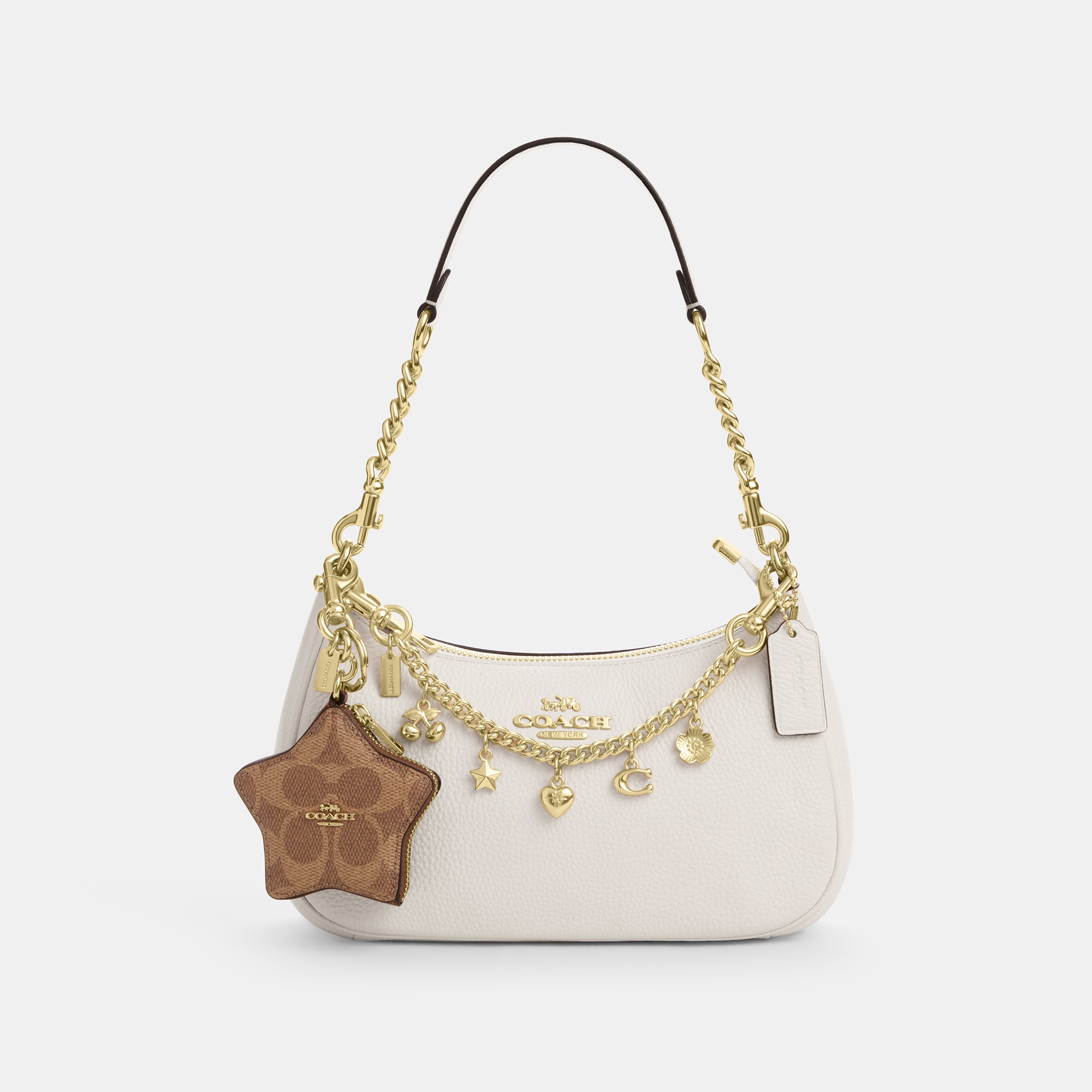 Gold Swagger Chain With Charms