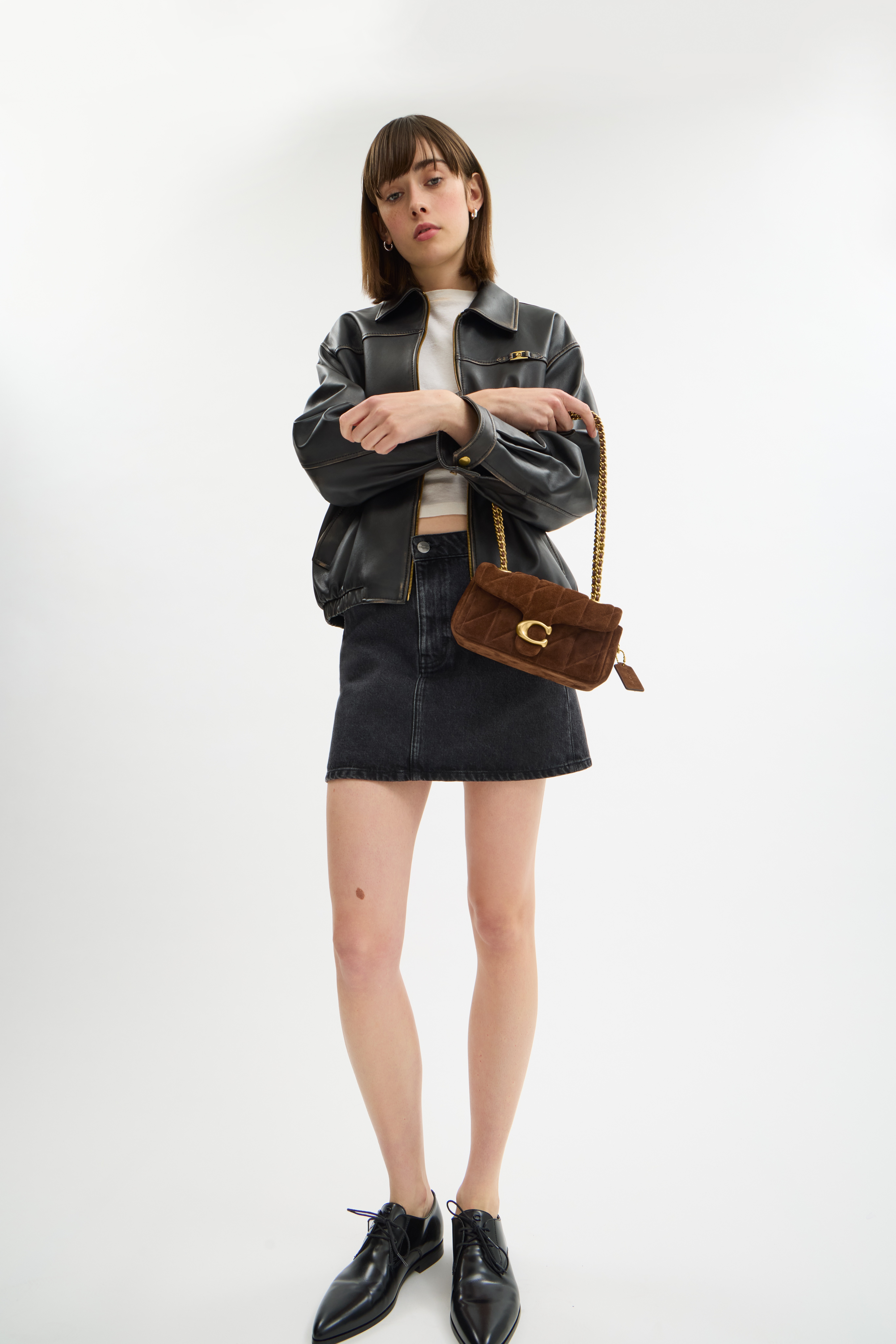 Tabby Shoulder Bag 20 With Quilting