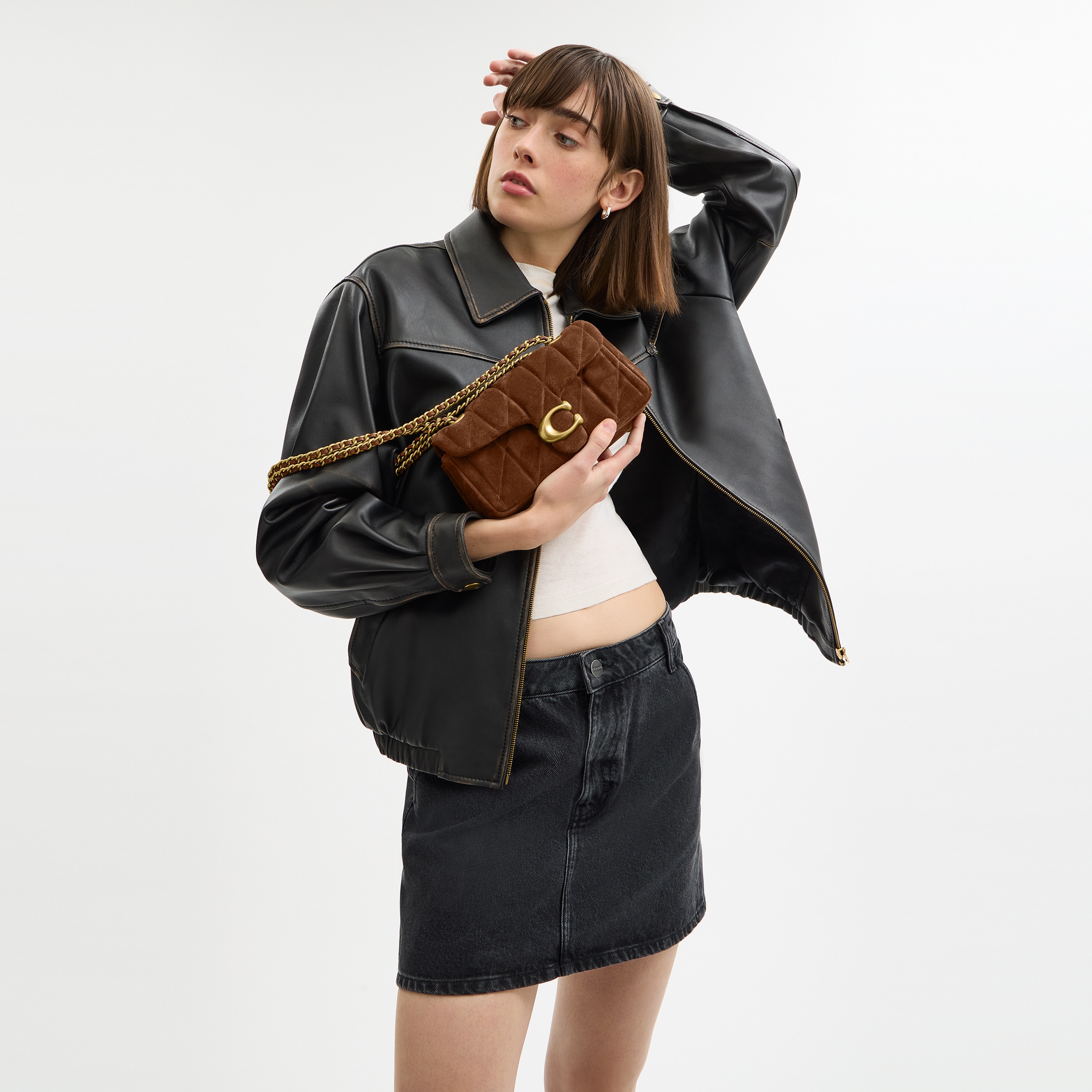 Tabby Shoulder Bag 20 With Quilting