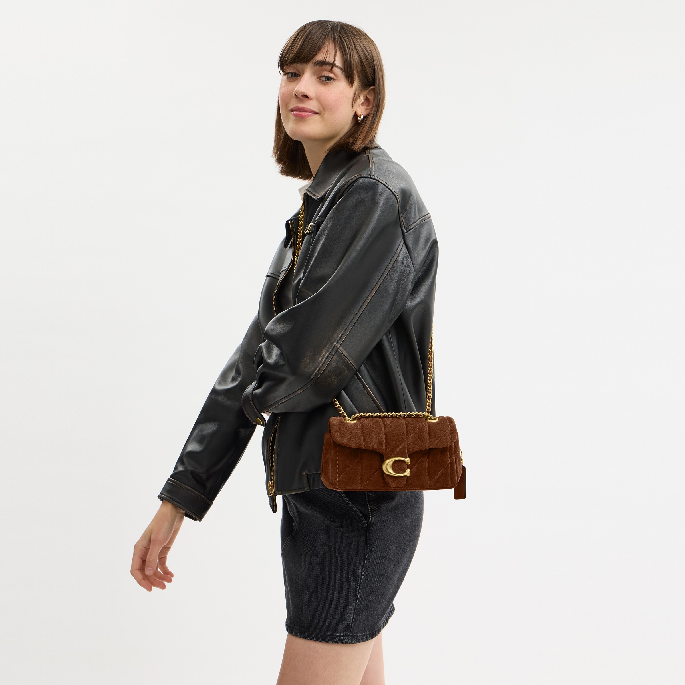 Tabby Shoulder Bag 20 With Quilting