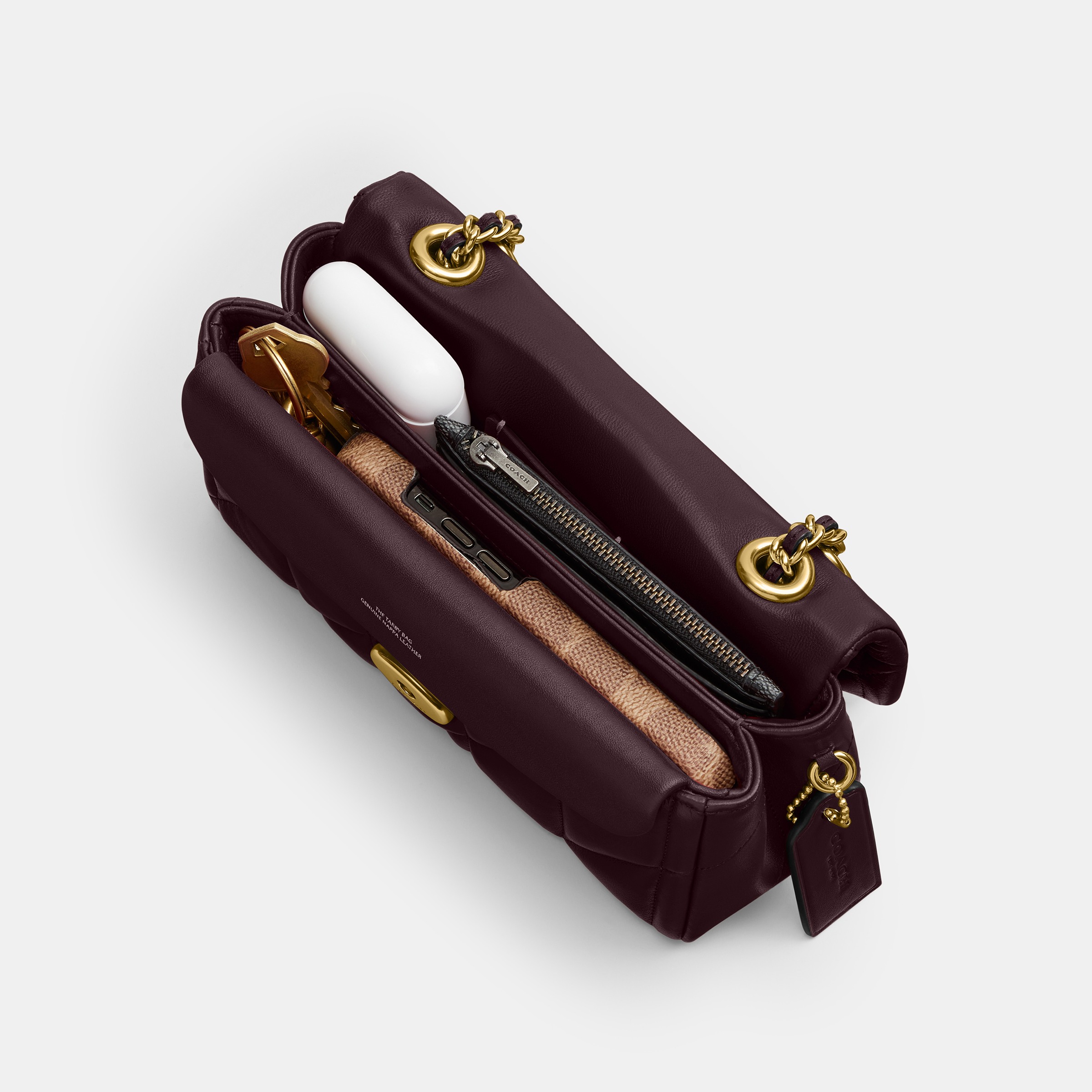 Tabby Shoulder Bag 20 With Pillow Quilting