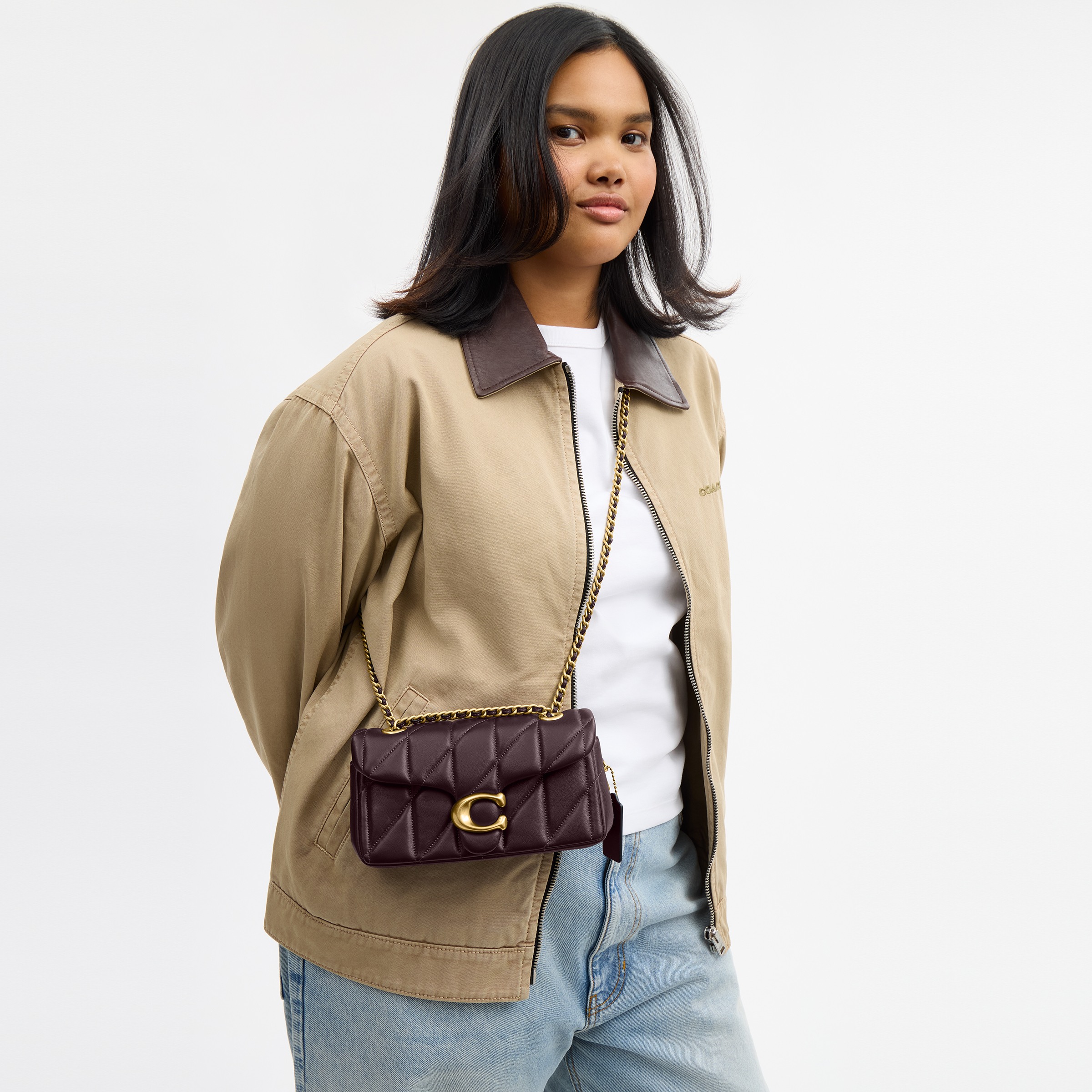 Tabby Shoulder Bag 20 With Pillow Quilting