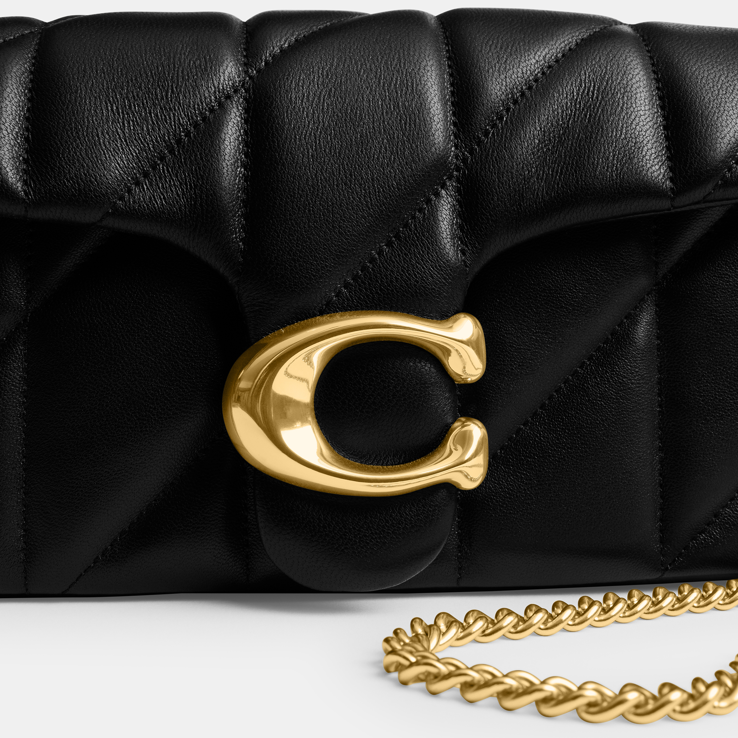 Tabby Chain Crossbody Bag 19 With Quilting