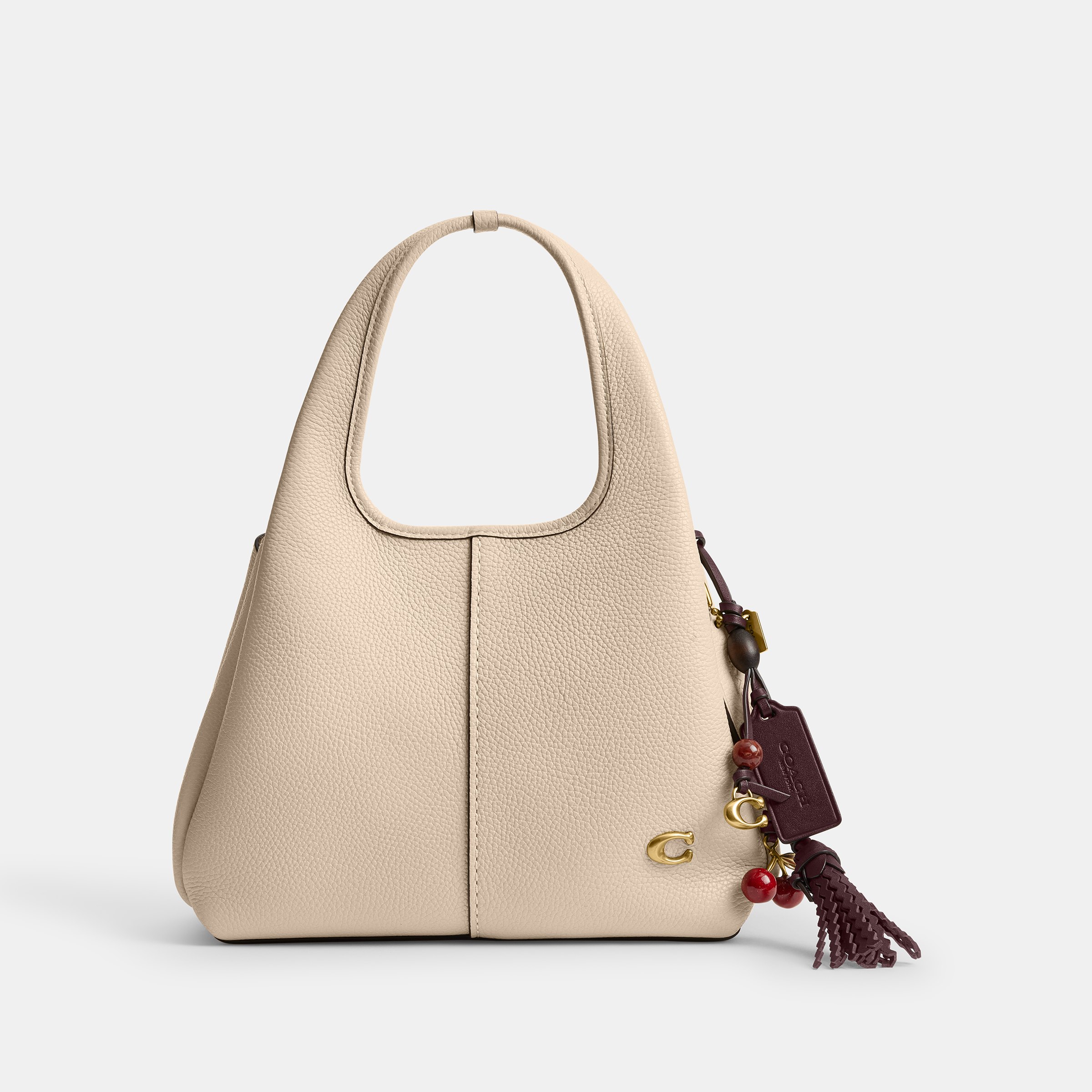 Cherry Heritage Leather Bag Charm